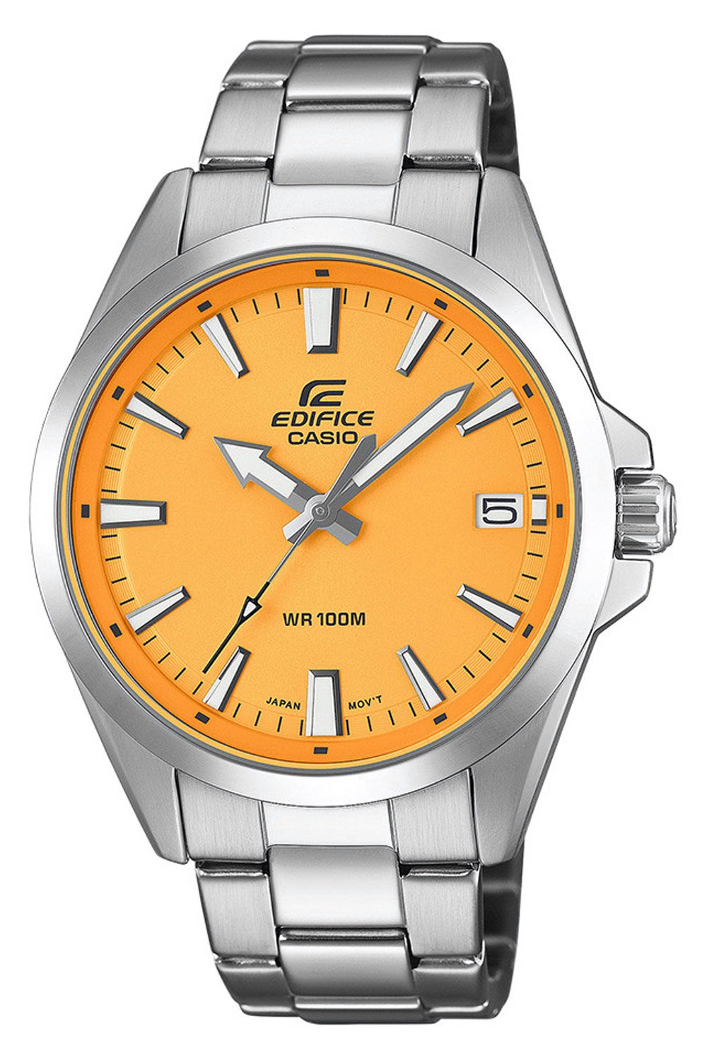 Casio EFV-100D-9AVUEF Edifice Herrenuhr Stahl/Gelb