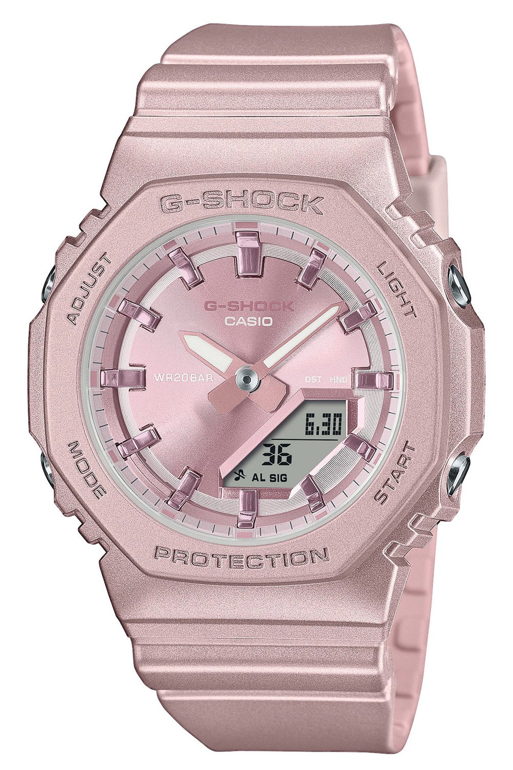 Casio GMA-P2100ST-4AER G-Shock Classic Ana-Digi Damenuhr Rosafarben