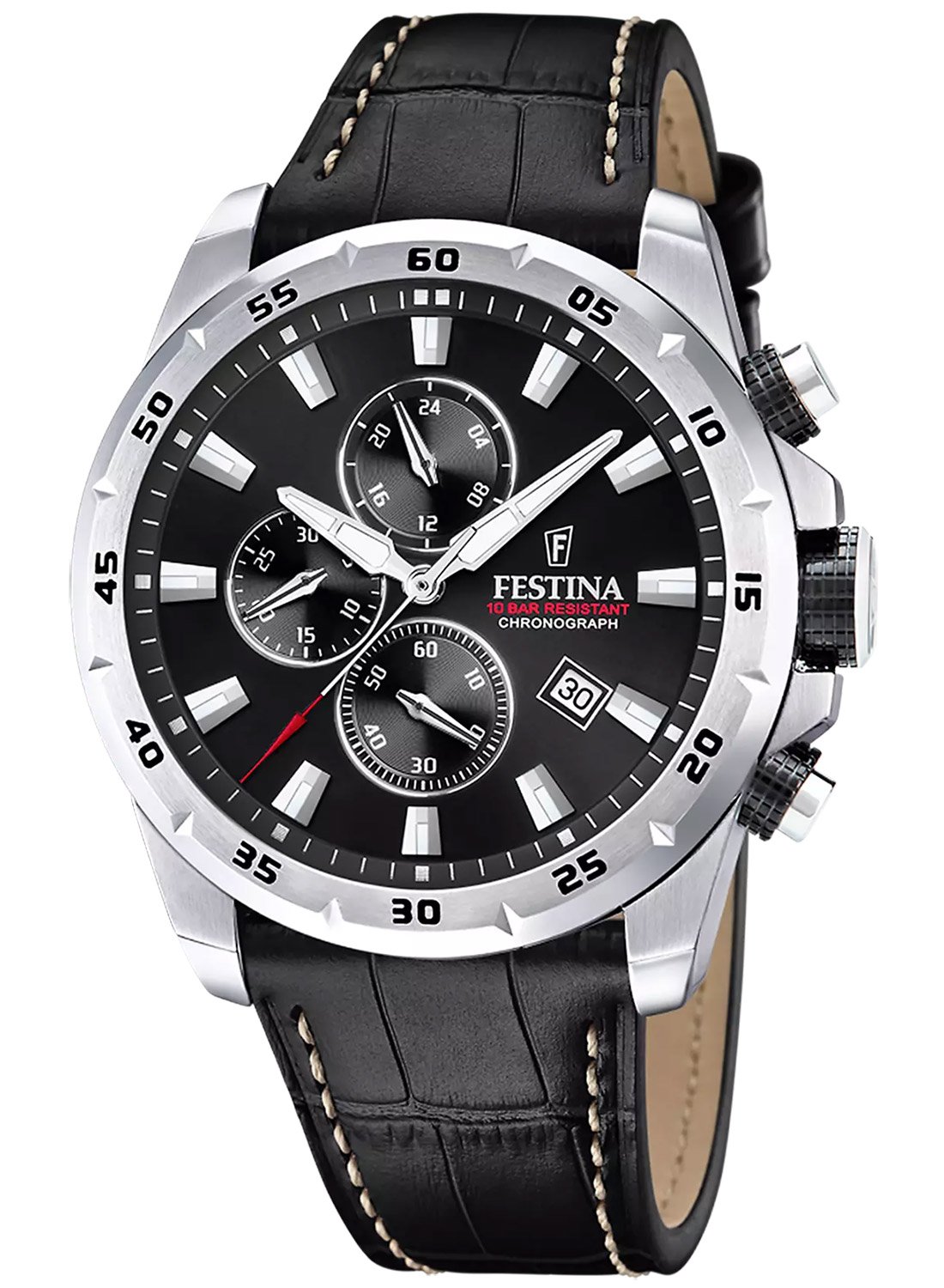 Festina F20692/4 Herrenuhr Chronograph Schwarz