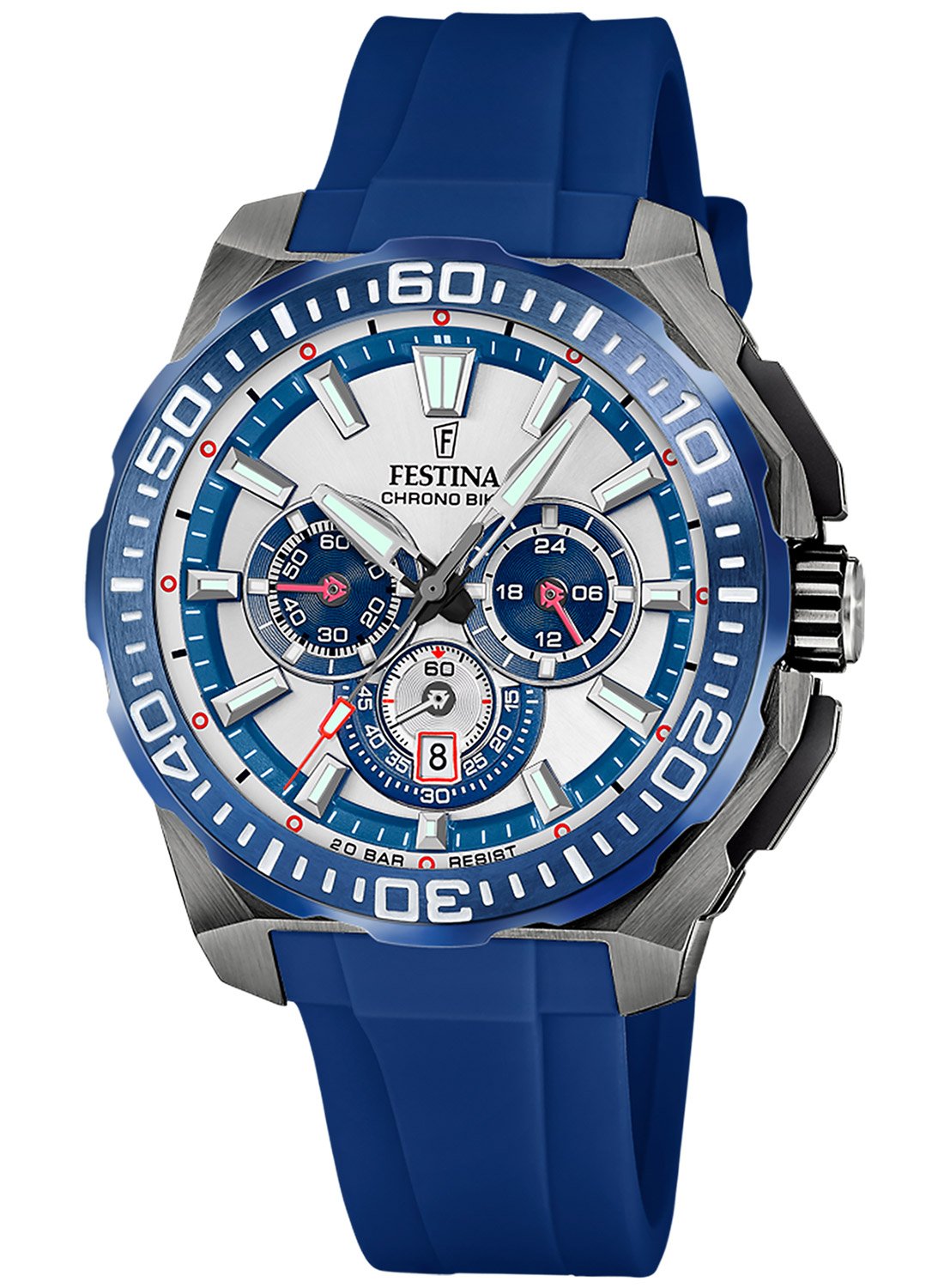 Festina F20725/4 Herren-Chronograph Blau