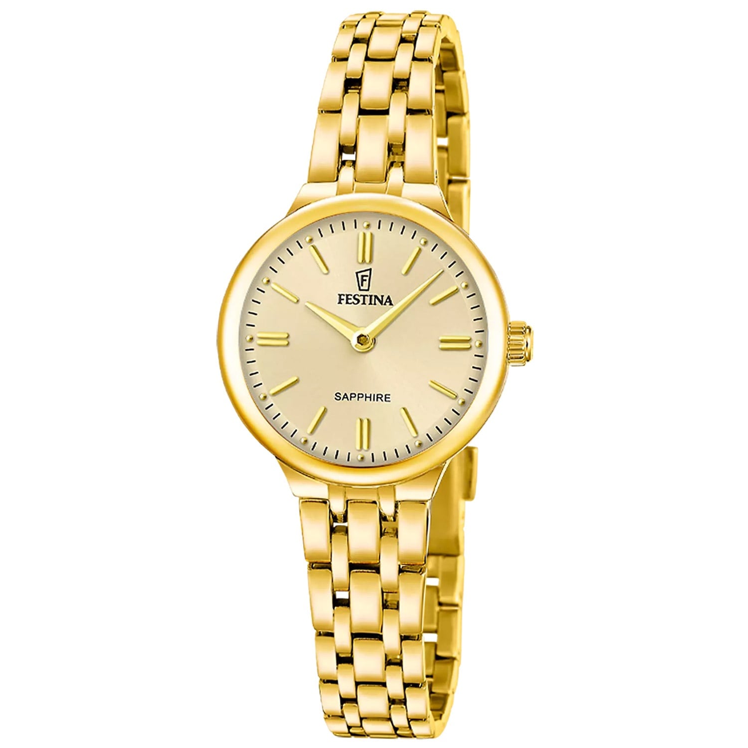 Festina F20745/2 Damenuhr Quarz Goldfarben Festina F20745/2 Damenuhr Quarz Goldfarben