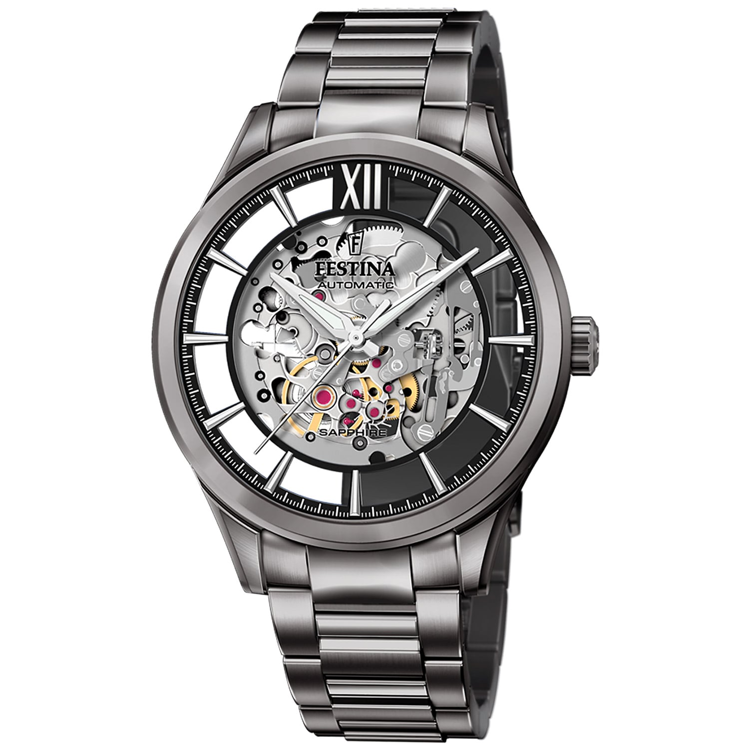 Festina Festina F20632/1 Herrenuhr Automatik Skelett