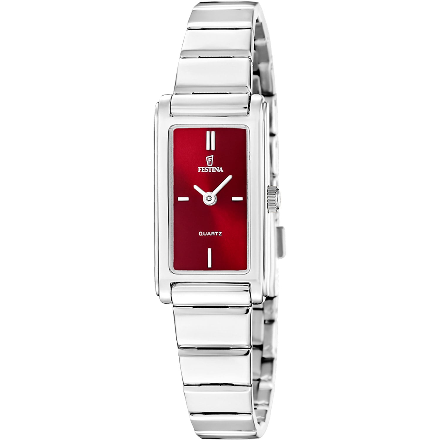 Festina F20767/4 Damenarmbanduhr Quarz Rechteckig Rot