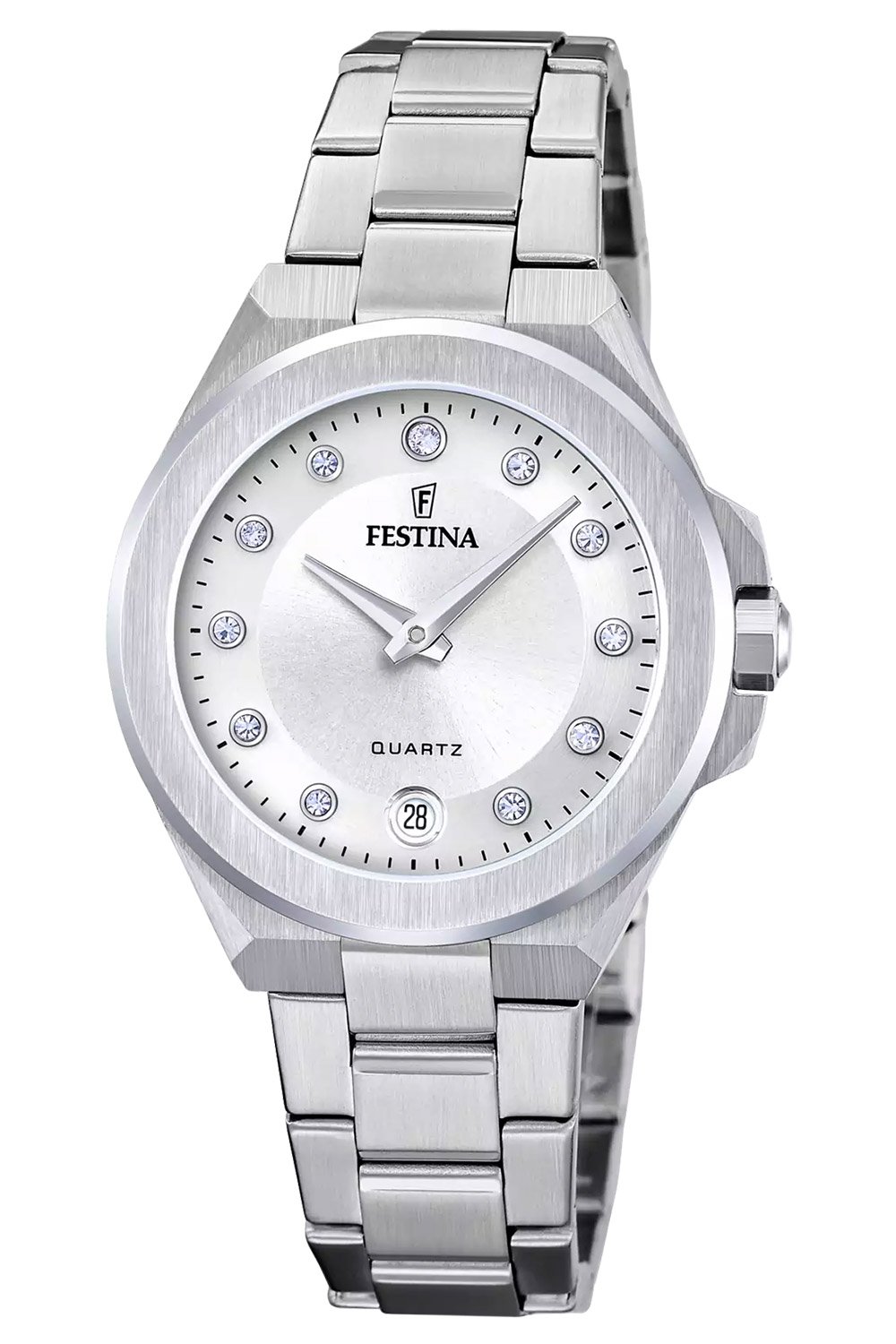Festina F20700/1 Damenarmbanduhr Silberfarben