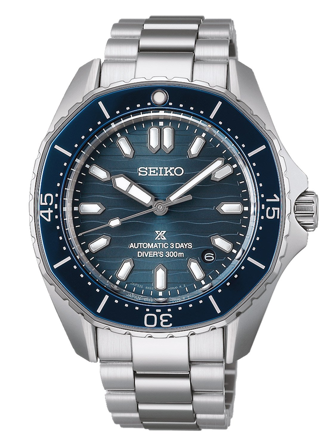 Seiko SPB483J1 Prospex Sea Herrenuhr Automatik Stahl/Blau