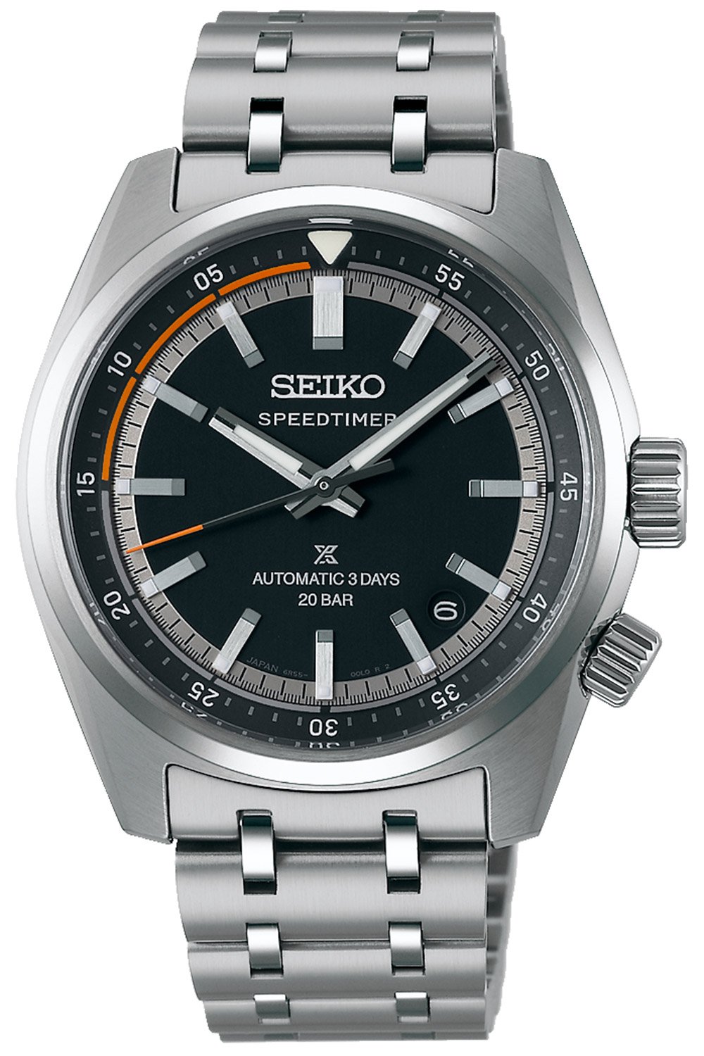 Seiko SPB515J1 Prospex Speedtimer Herrenuhr Automatik Schwarz