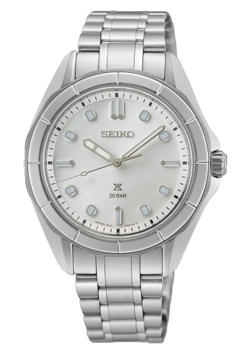 Seiko SUR595J1 Prospex Sea Damenuhr Stahl/Silberfarben 20 bar