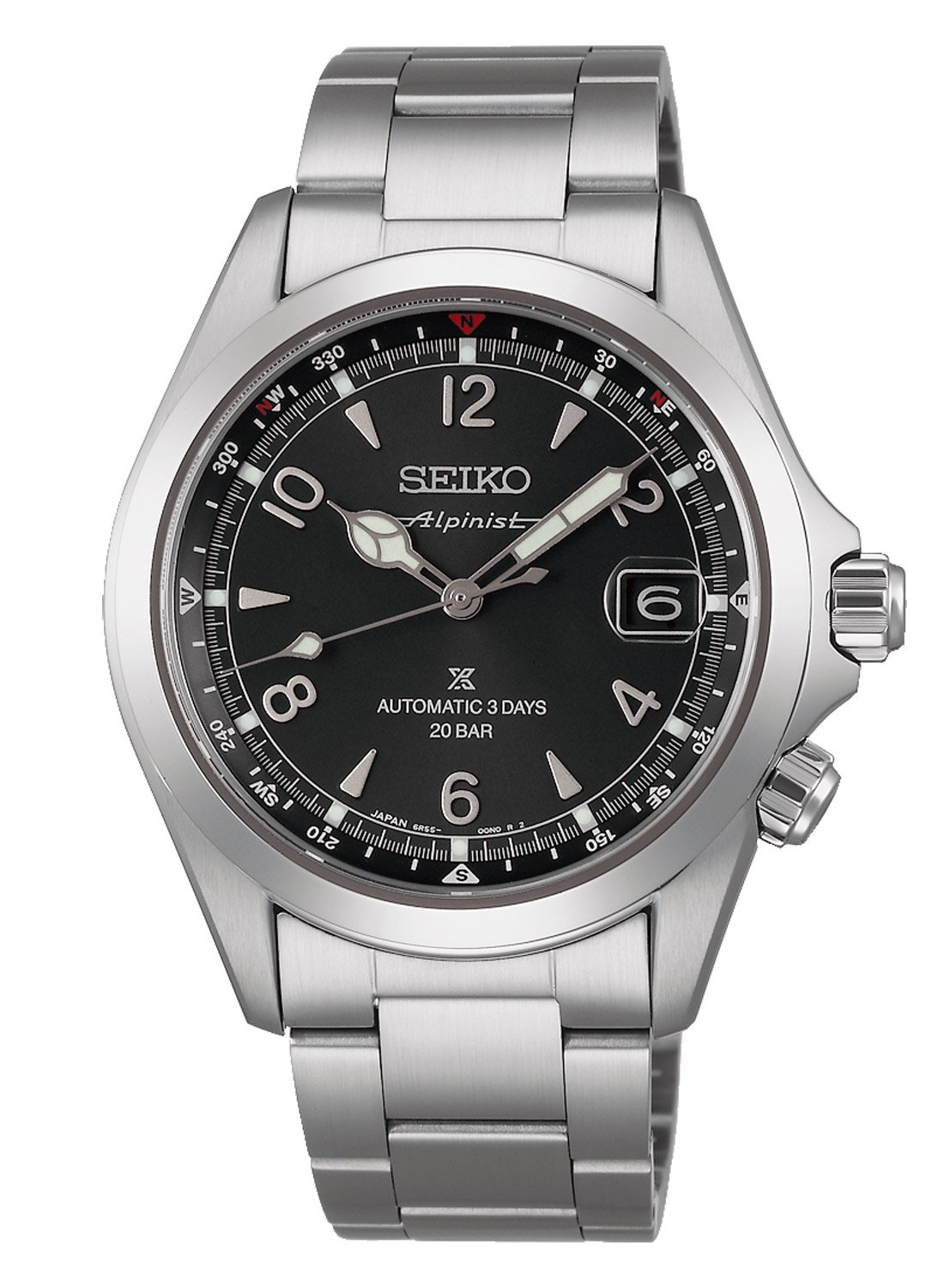 Seiko SPB505J1 Prospex Land Automatikuhr Alpinist Stahl/Anthrazit