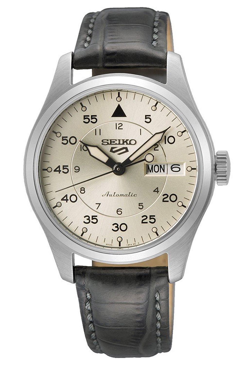 Seiko SRPJ87K1 Herren-Armbanduhr Automatik Grau