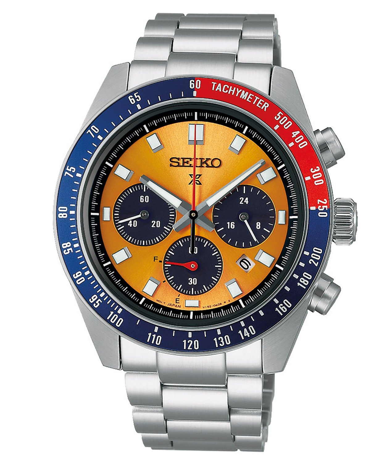 Seiko SSC947P1 Prospex Speedtimer Herrenuhr Solar Orange