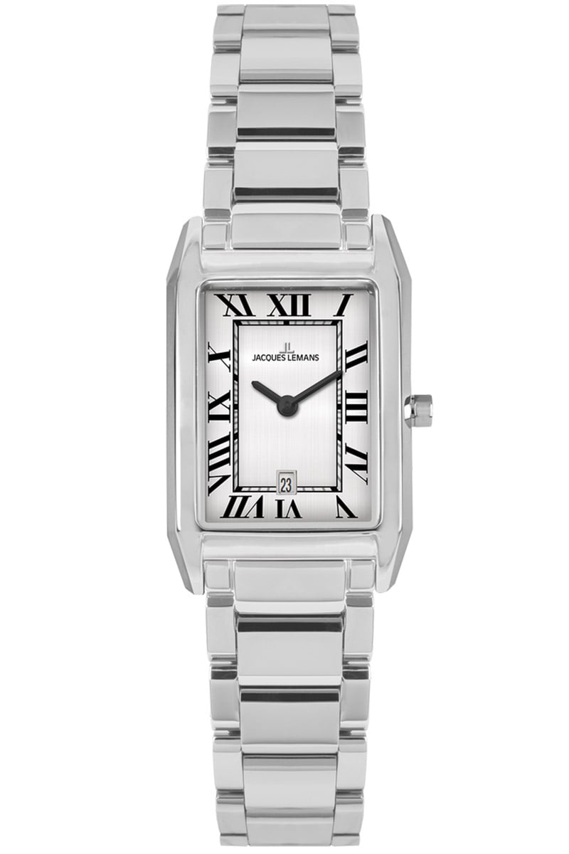 Jacques Lemans 1-2189.1M Damenuhr Quarz Rechteckig Jacques Lemans 1-2189.1M Damenuhr Quarz Rechteckig