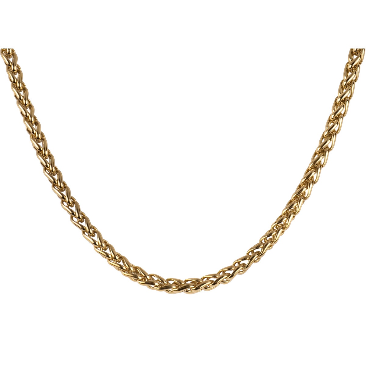 Jacques Lemans S-C277B Damen-Halskette Edelstahl Goldfarben