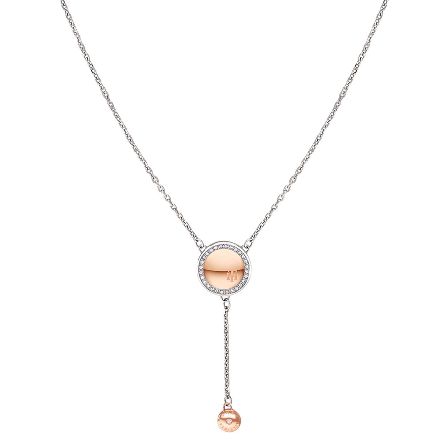 7613272326636 EAN - Tommy Hilfiger Silver And Rose Gold Crystal Pendant ...