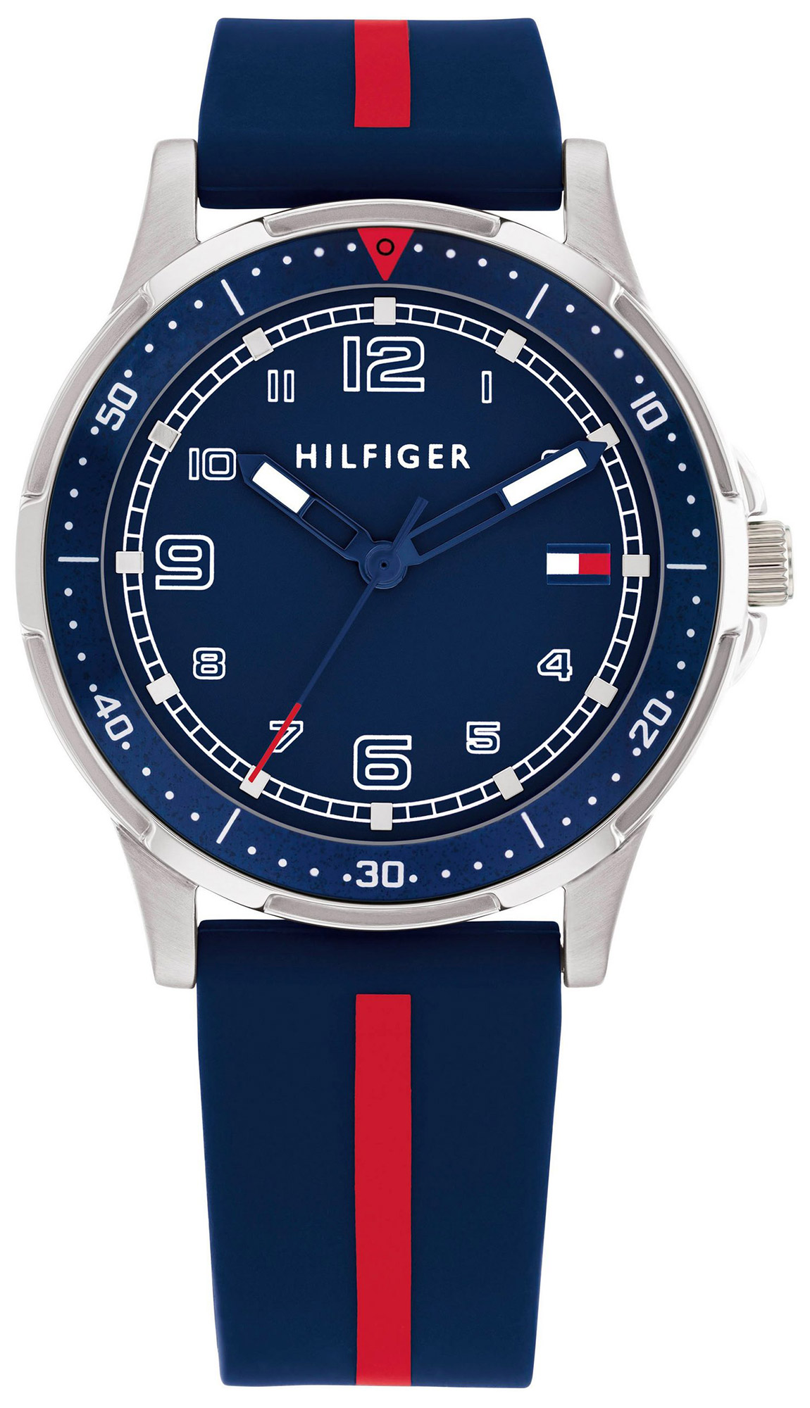 Tommy Hilfiger 1720036 Jugend-Armbanduhr Boys Blau/Rot