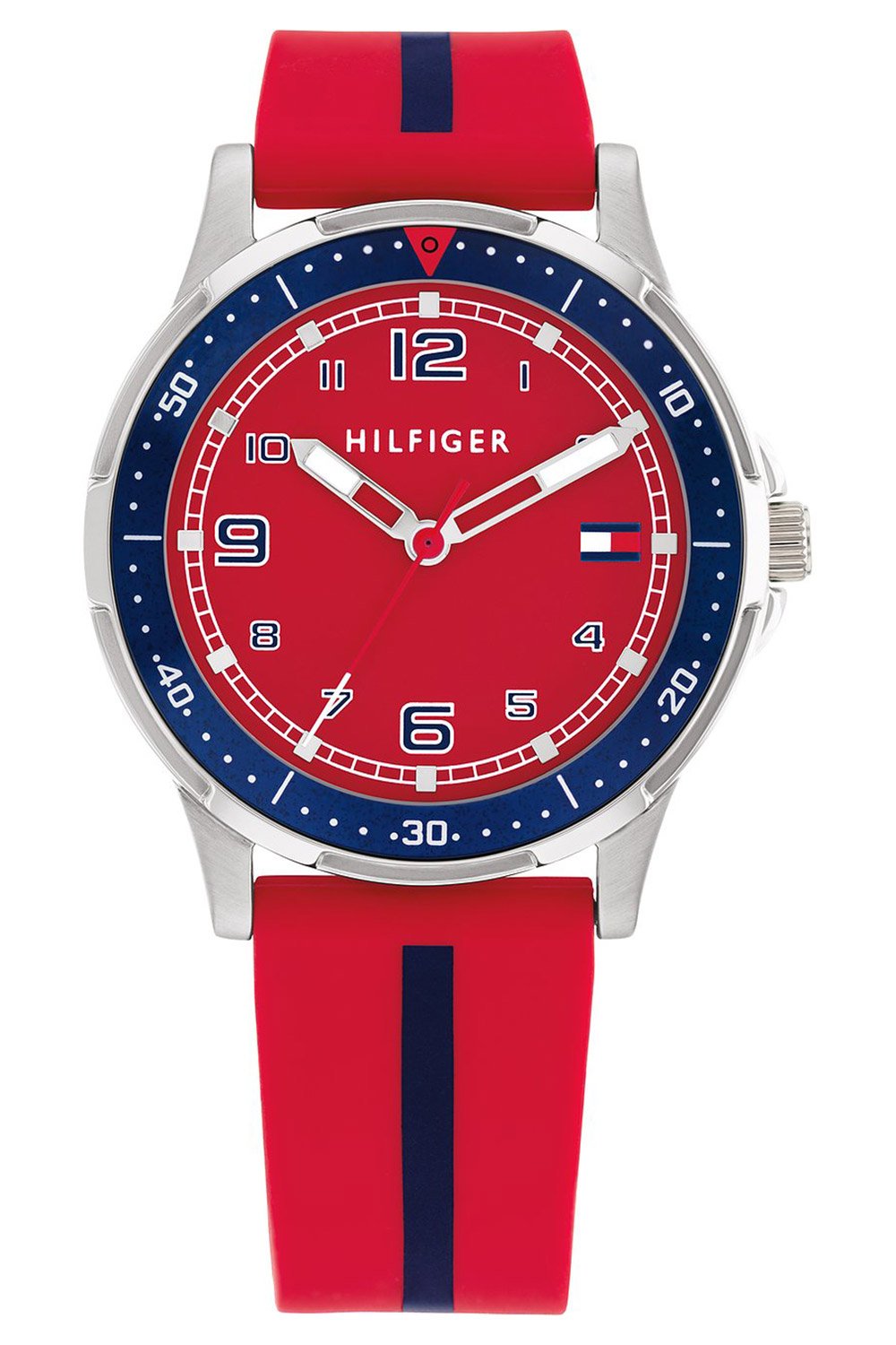 Tommy Hilfiger 1720035 Uhr für Jugendliche Boys Rot/Blau