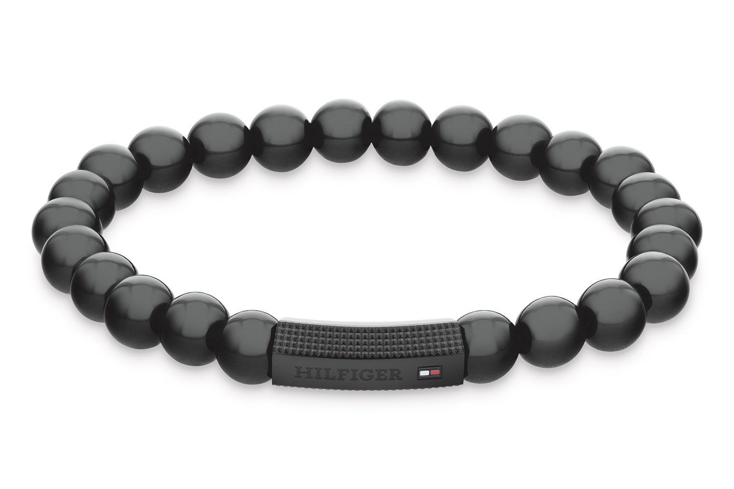 Tommy Hilfiger 2790581 Herren-Armband Beads Onyx