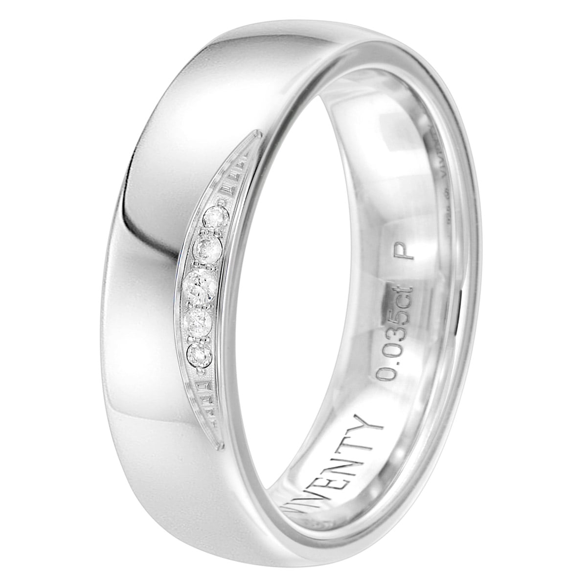 Viventy 698120 Damen-Ring 925 Silber mit Diamanten Verlobungsring