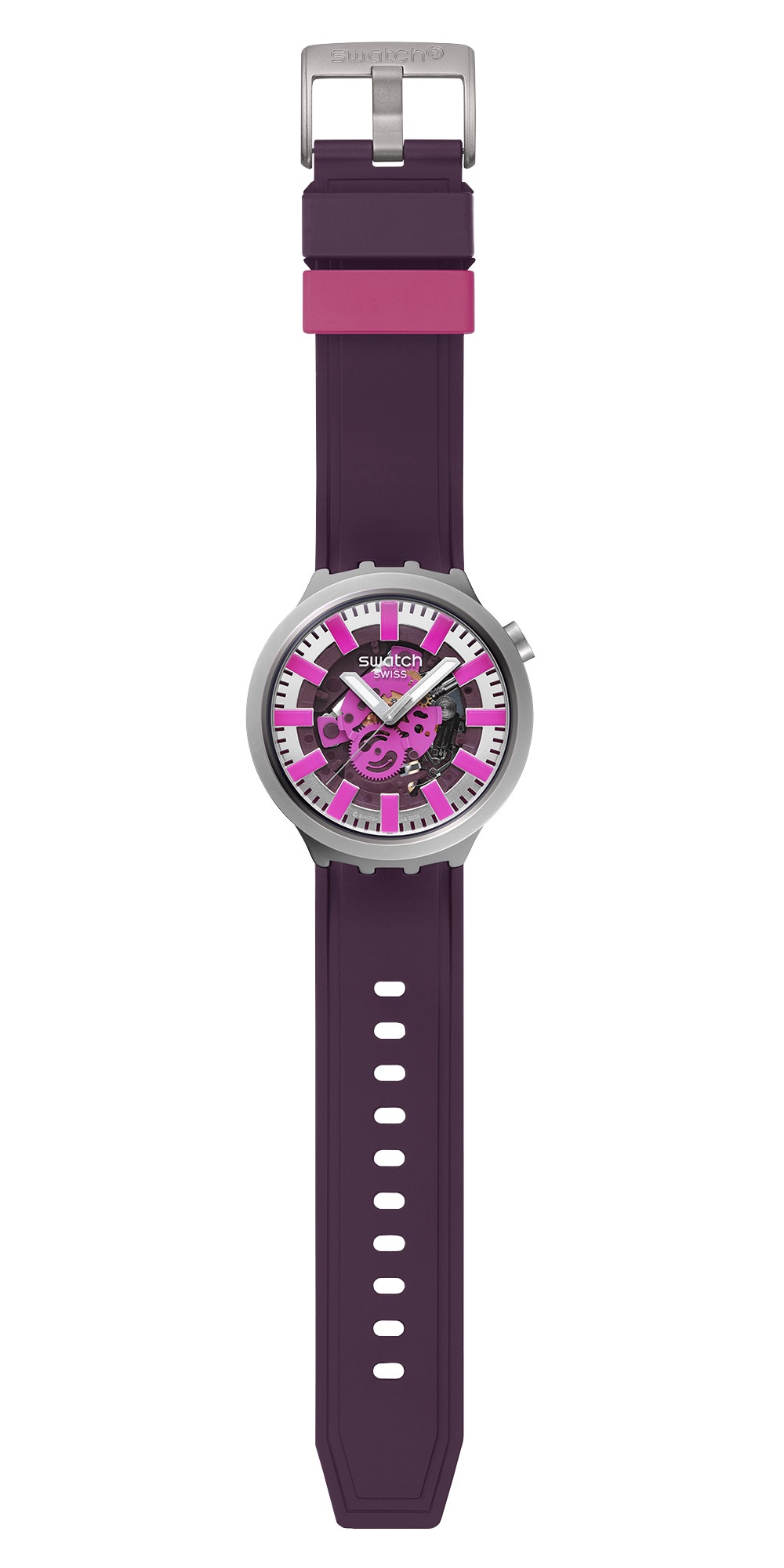 Swatch Big Bold Irony Uhr Audacious Acai SB07S120 • uhrcenter