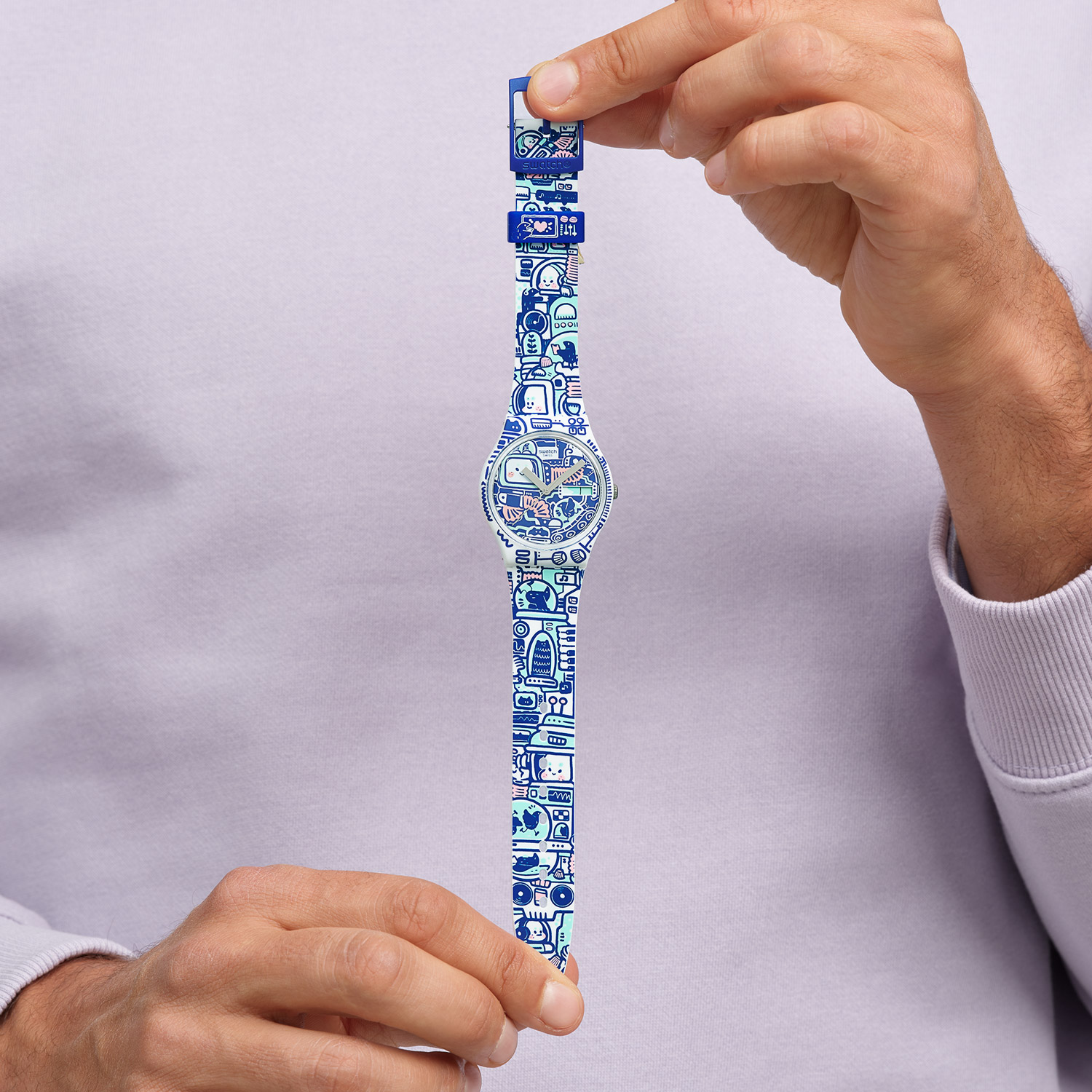 ★SWATCH★ [Headquarters] BBOT SO28Z702 B-BOT - SO28Z702 | Swatch® Official Online Store