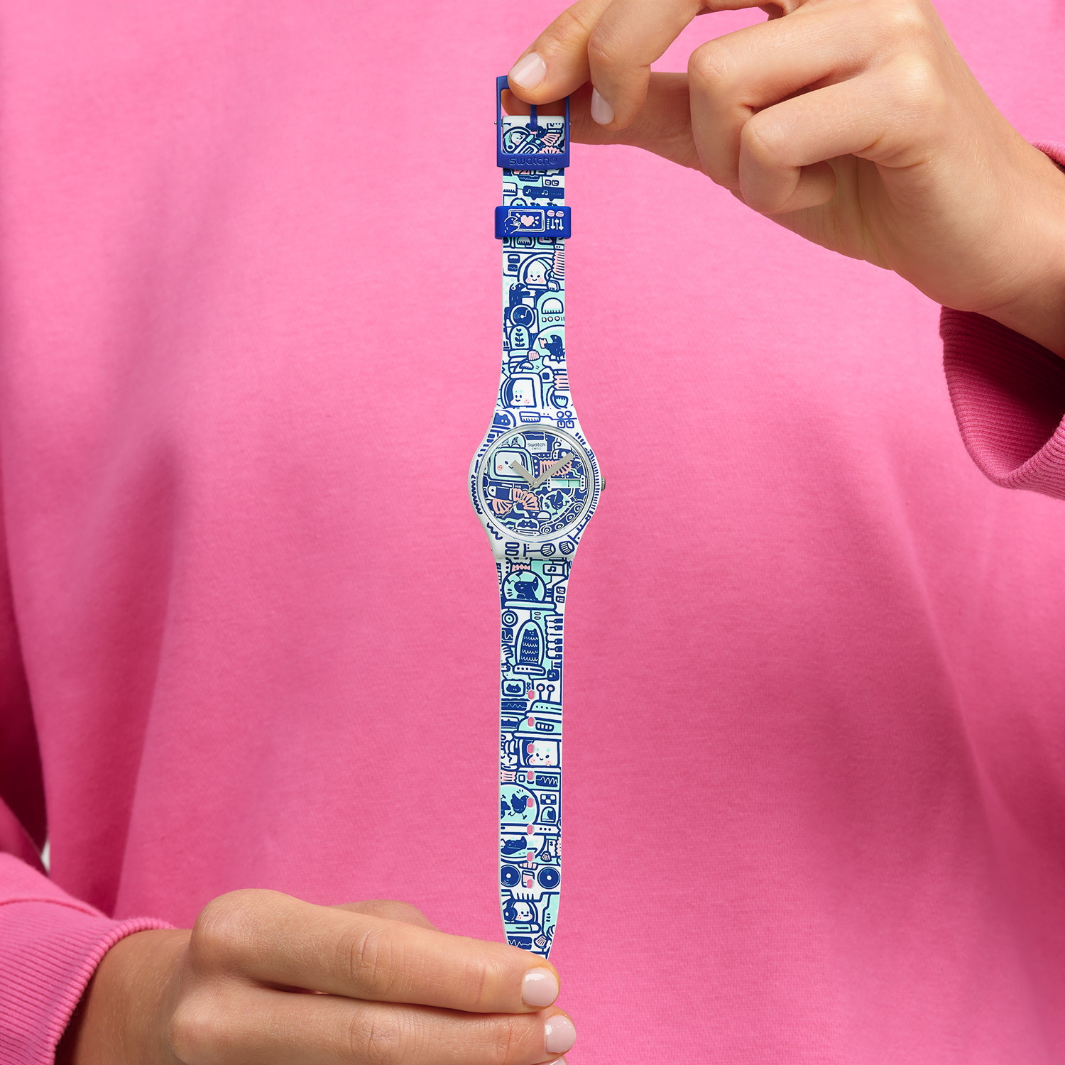 ★SWATCH★ [Headquarters] BBOT SO28Z702 B-BOT - SO28Z702 | Swatch® Official Online Store