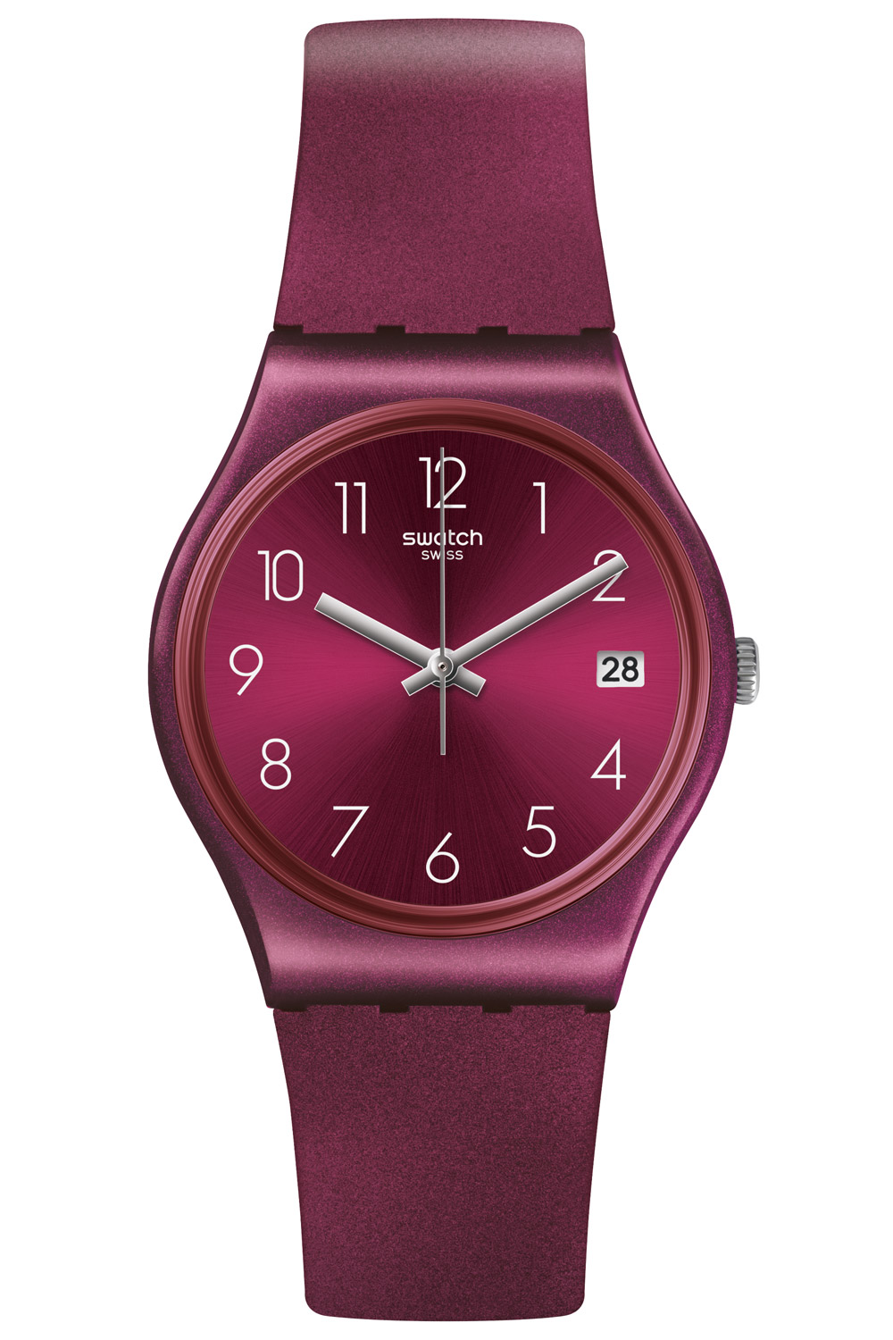Swatch Justwine YSS330 Damen Uhr weinrot | Comprare su Ricardo