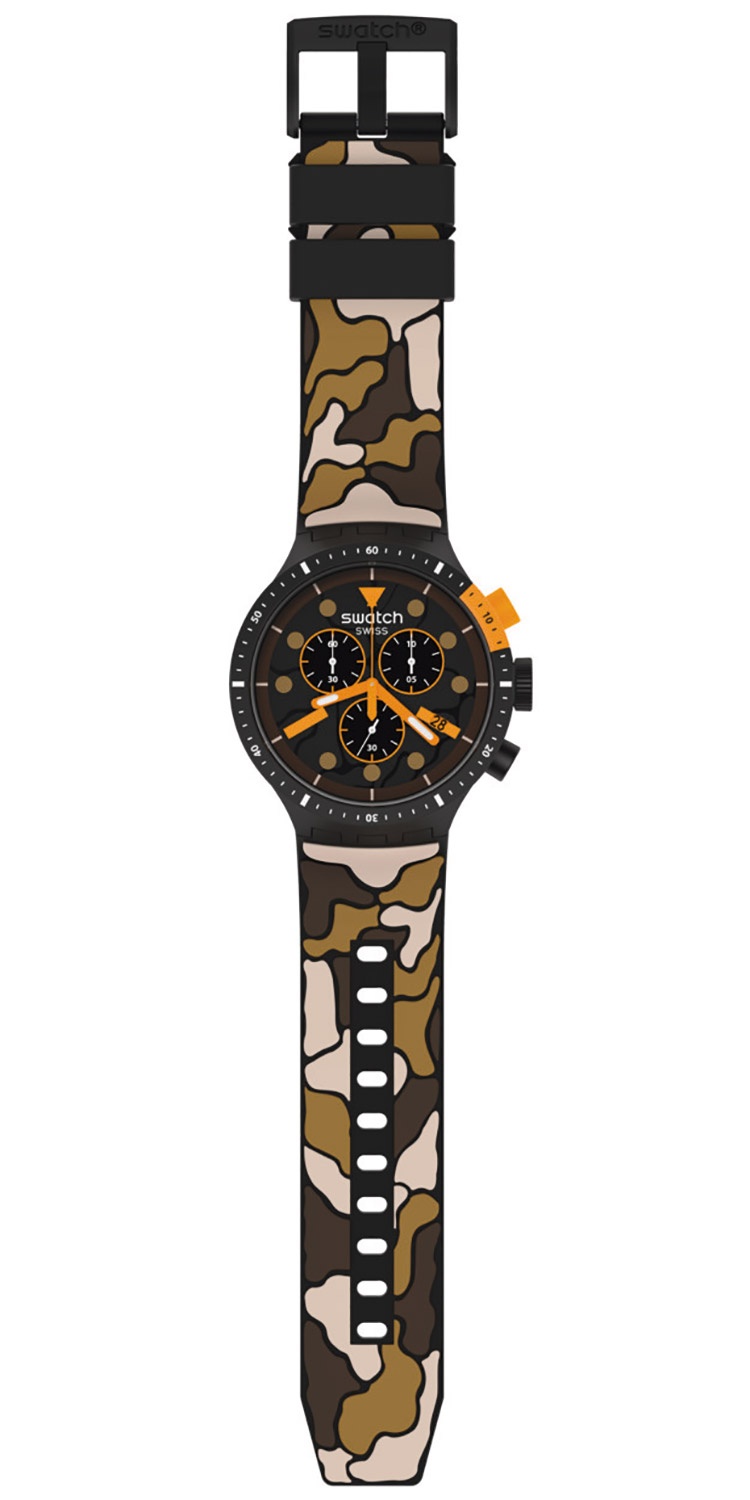 Swatch SB02B410 Big Bold Men's Watch Chronograph Escapedesert