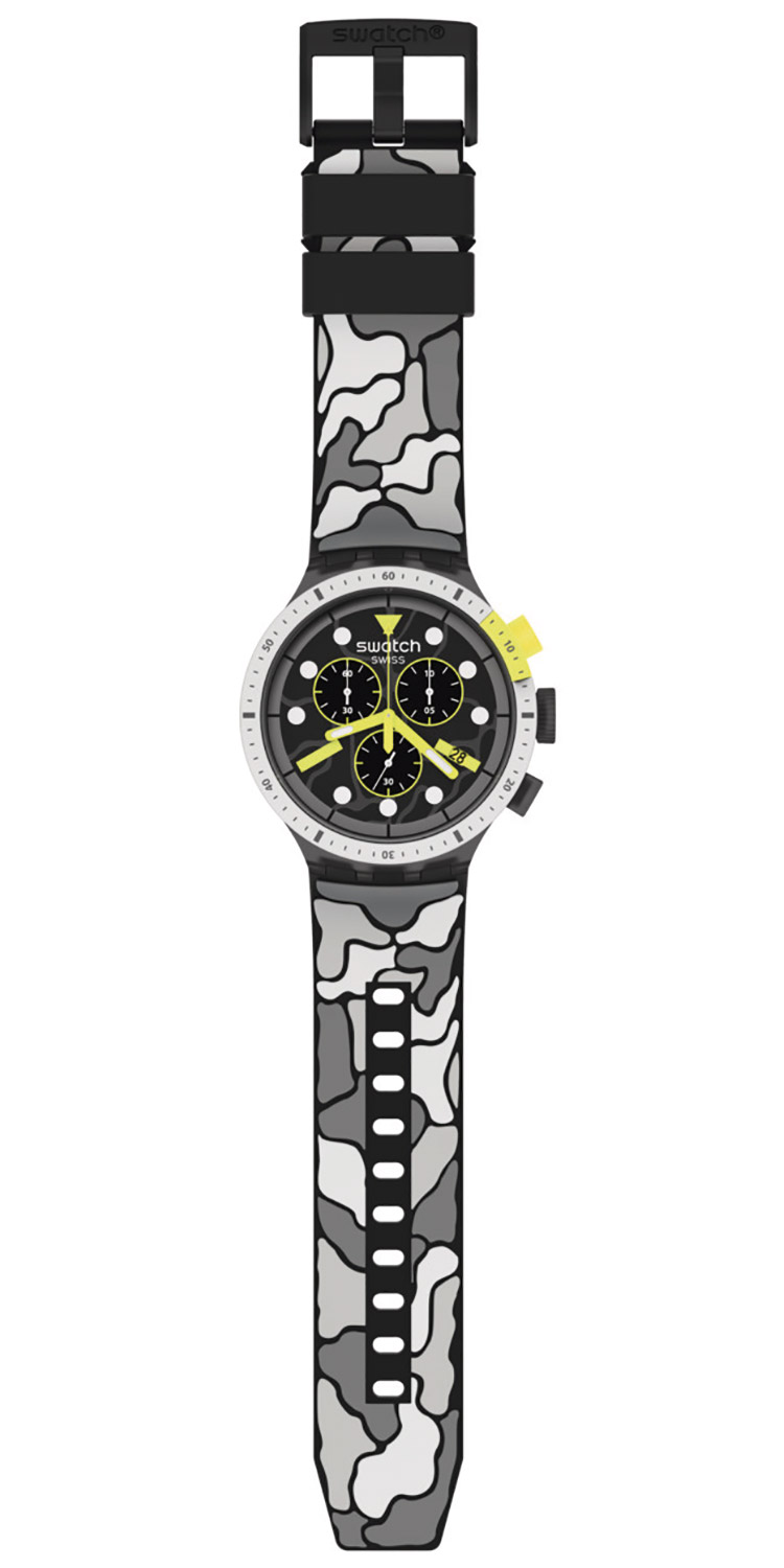Swatch SB02M400 Big Bold Men's Watch Chrono Escapeartic
