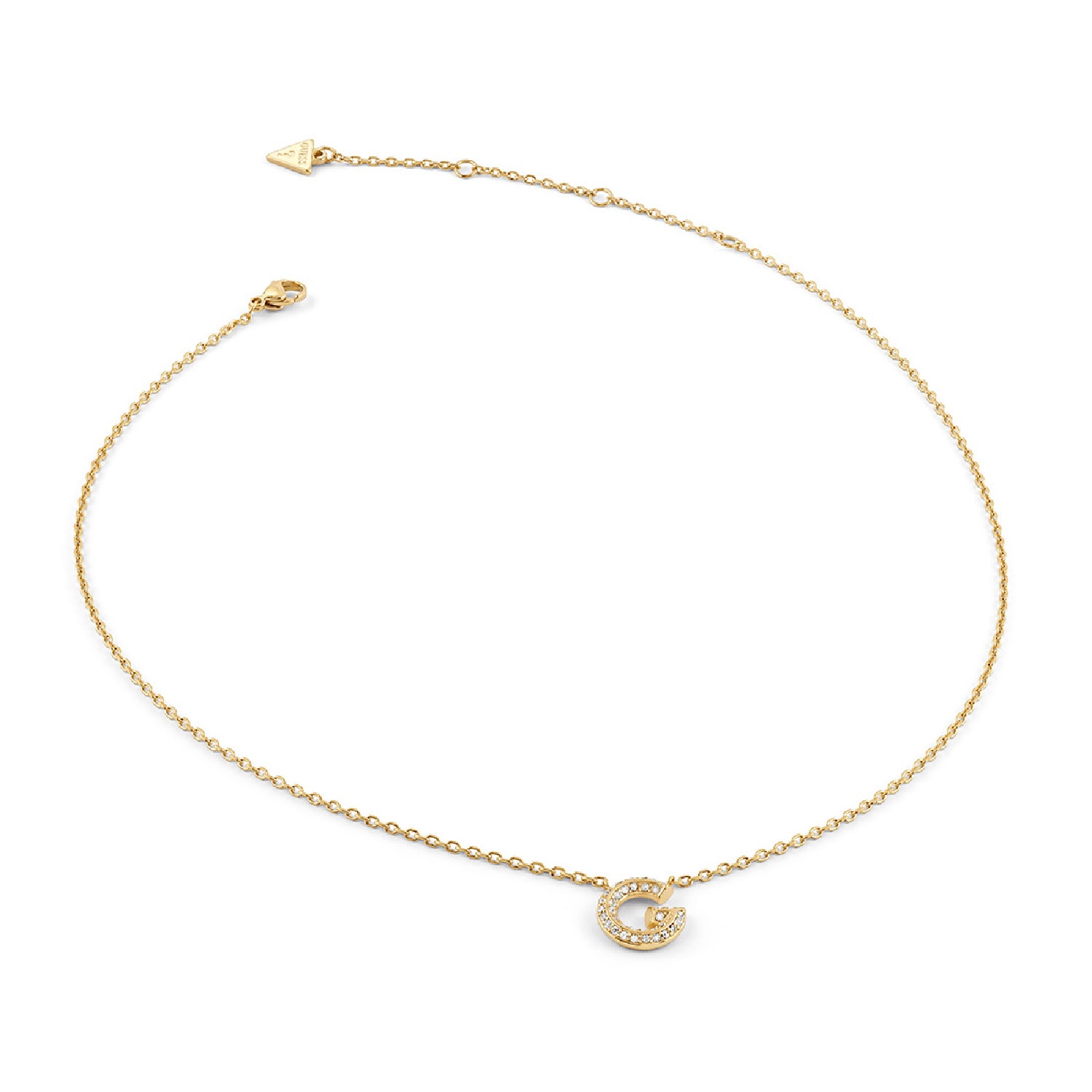 Guess JUBN05441JWYG Damen-Halskette G Pavé Goldfarben