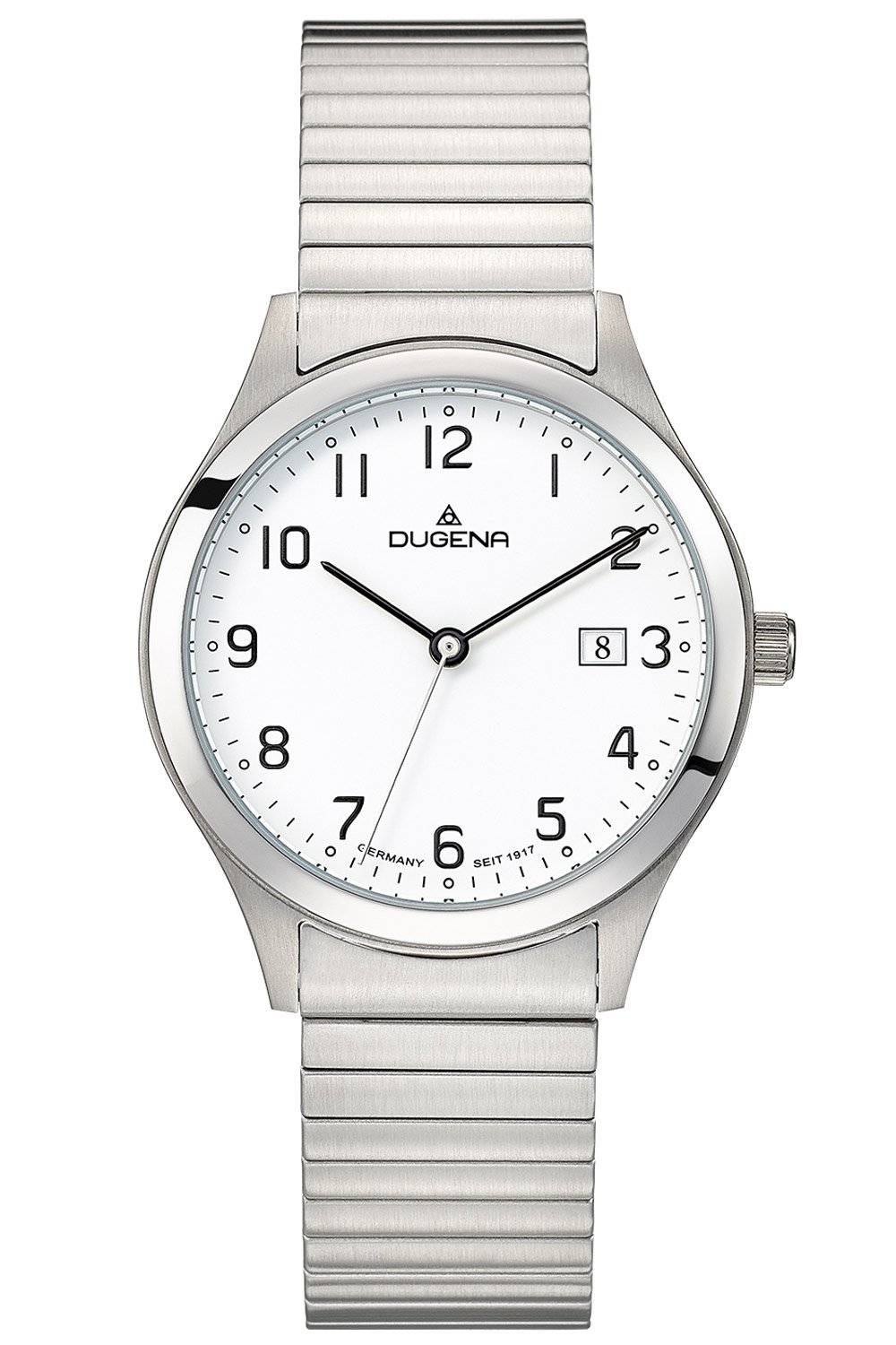 Dugena Men's Watch Bari Quartz with Elastic Strap 4460753 • uhrcenter