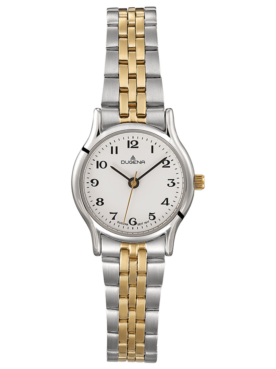 Dugena Women's Watch Vintage Stainless Steel Two-Tone 4461111 • uhrcenter