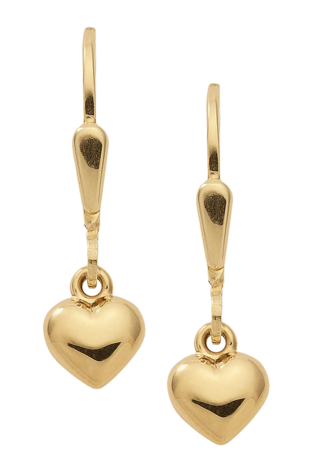 trendor 47330 Ohrringe Herzchen Gold 333
