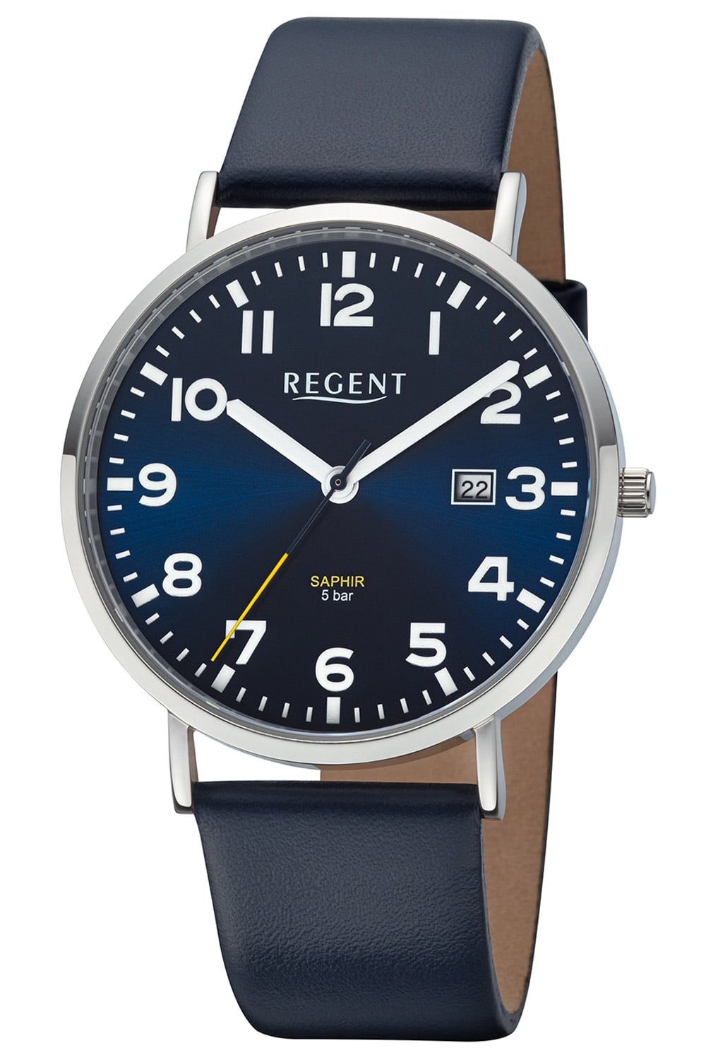 Regent F-1630 Herrenuhr Quarz Dunkelblau