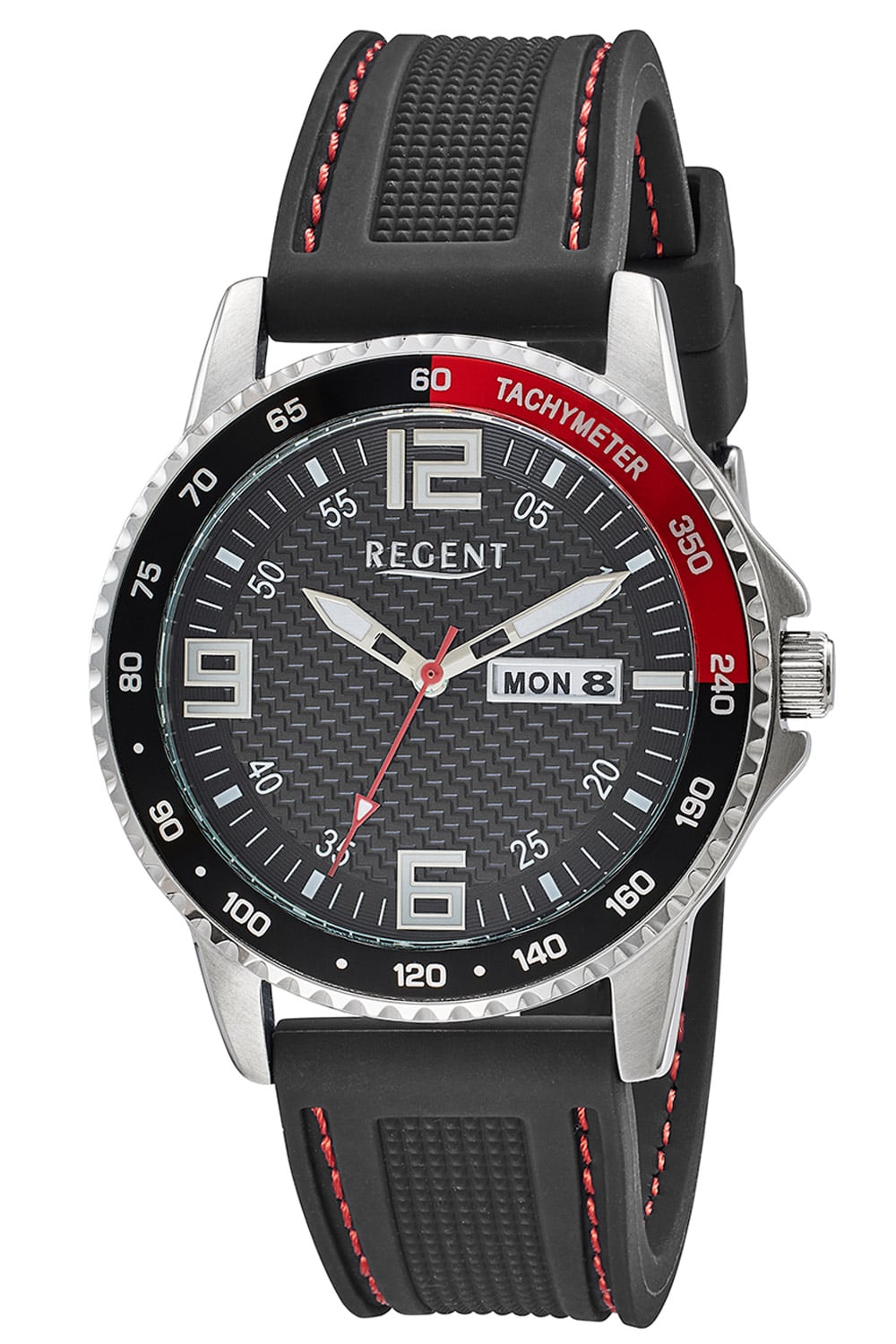 Regent F-1650 Herrenuhr 10 Bar Schwarz