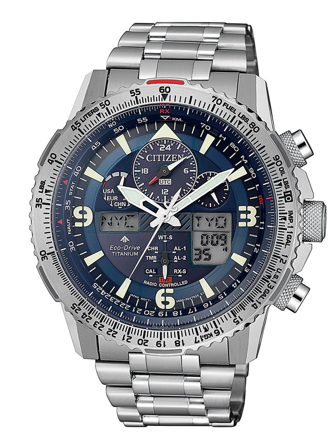 Citizen eco drive promaster on sale titanium