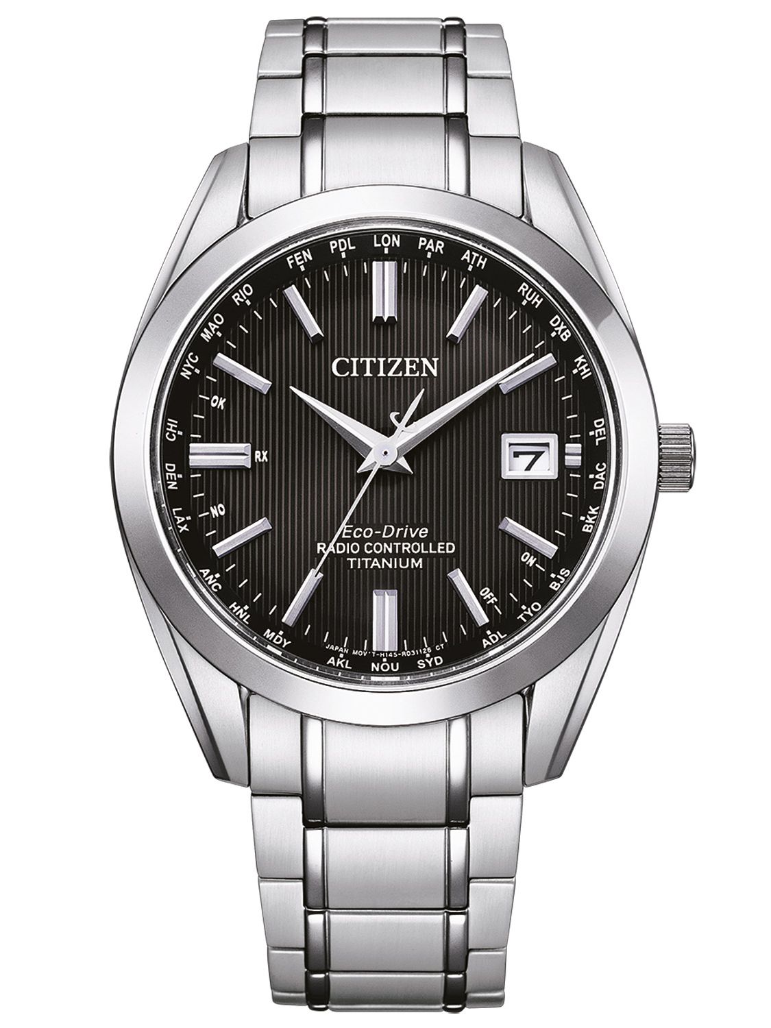 Citizen CB0260-81E Eco-Drive Radio-Controlled Solar Men's Watch Titanium