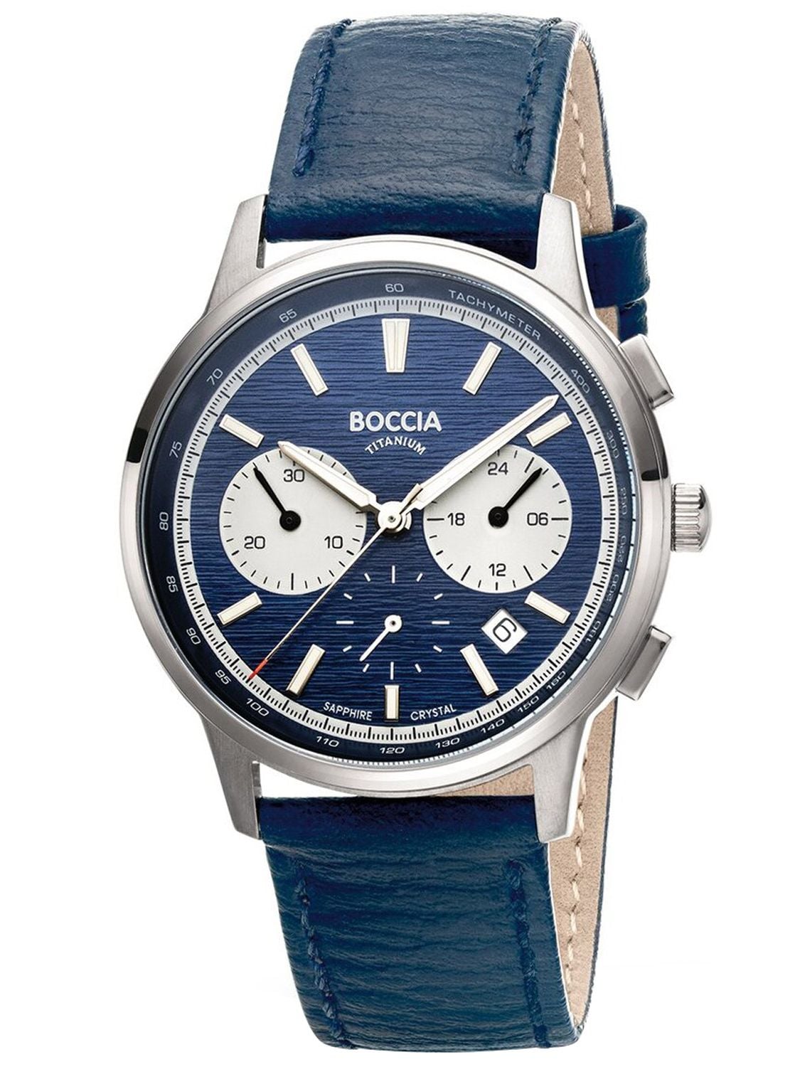 Chronograph Armbanduhren Herren Titan Boccia Herren-Uhr