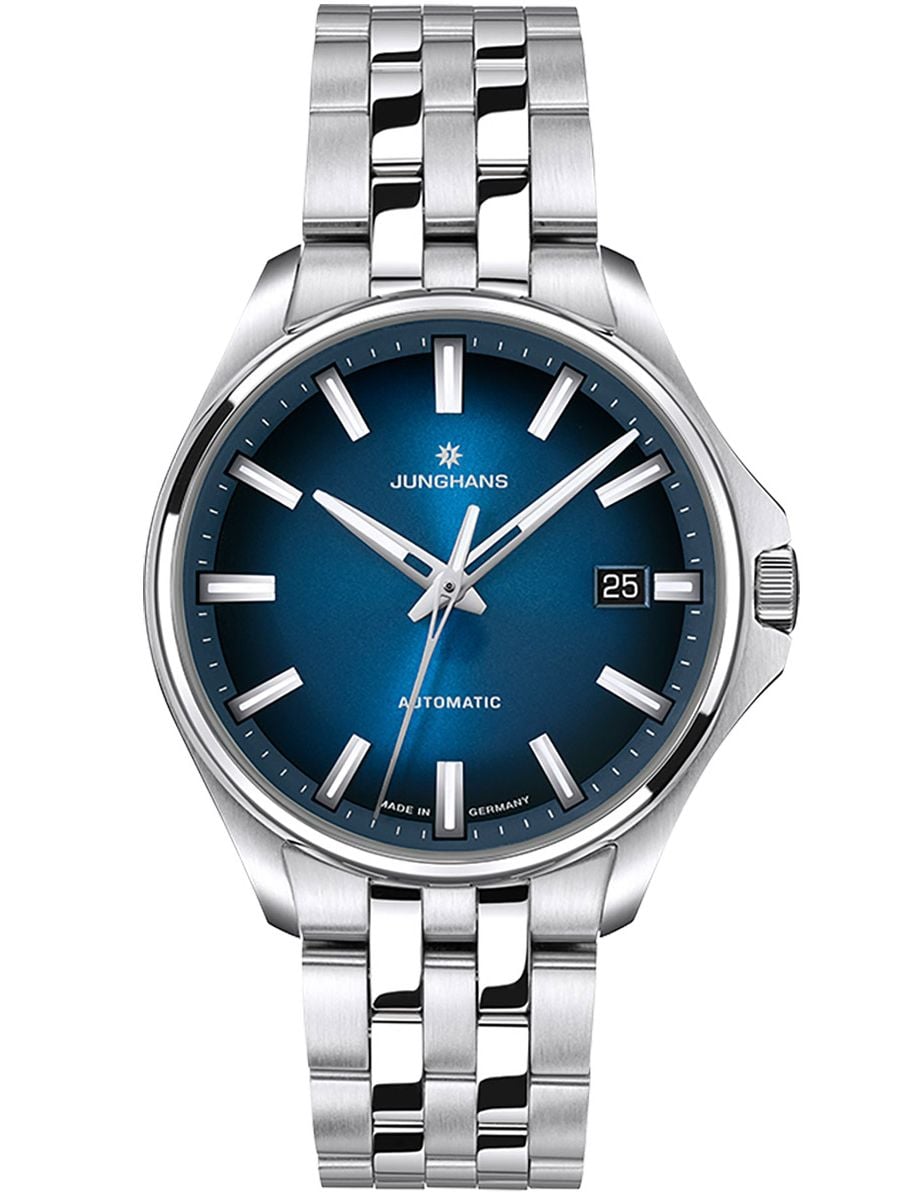 Junghans Ladies' Watch Automatic Meister S Blue 36 mm