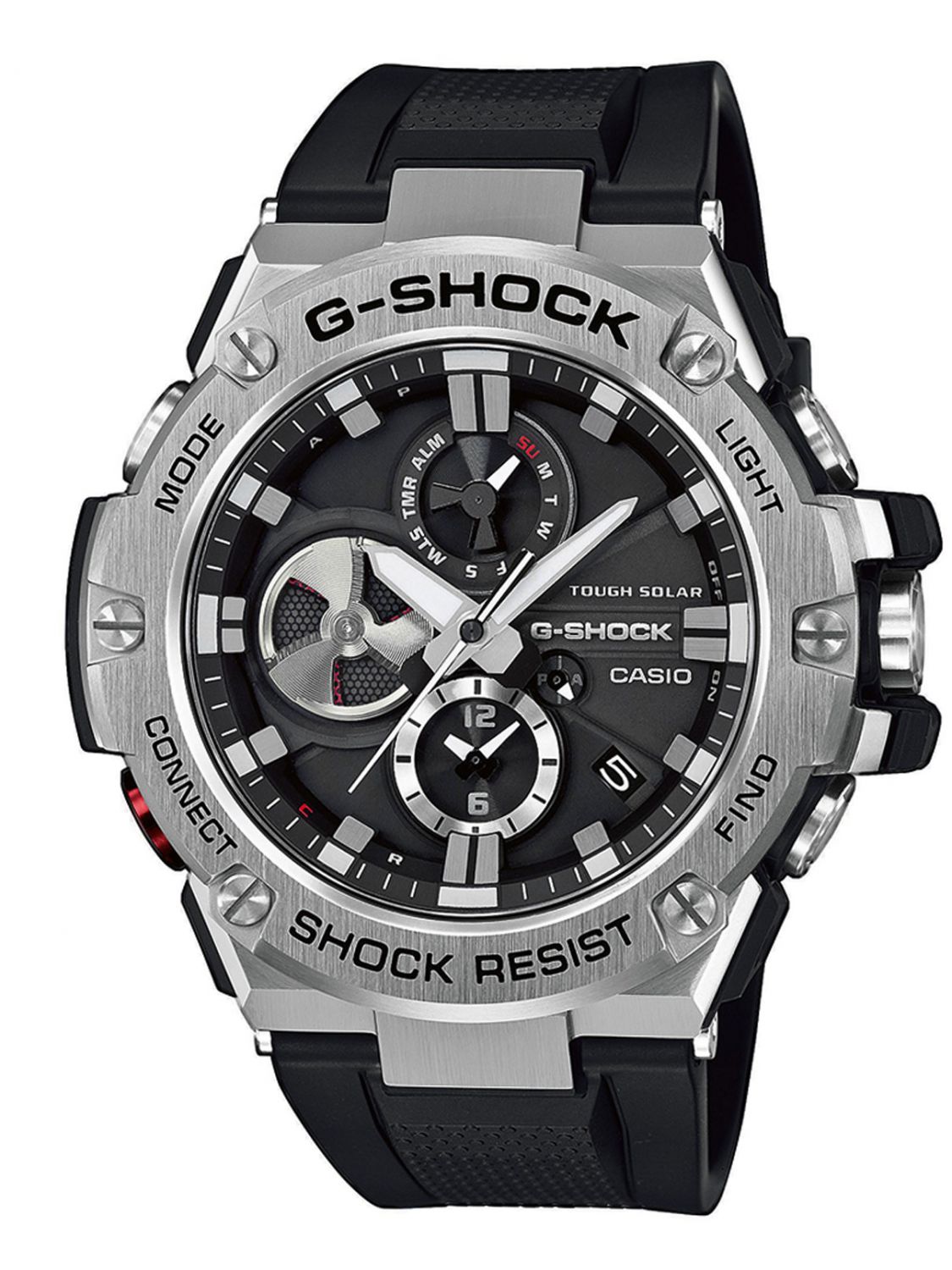Casio Gst B100 1aer G Shock G Steel Bluetooth Mens Solar Watch