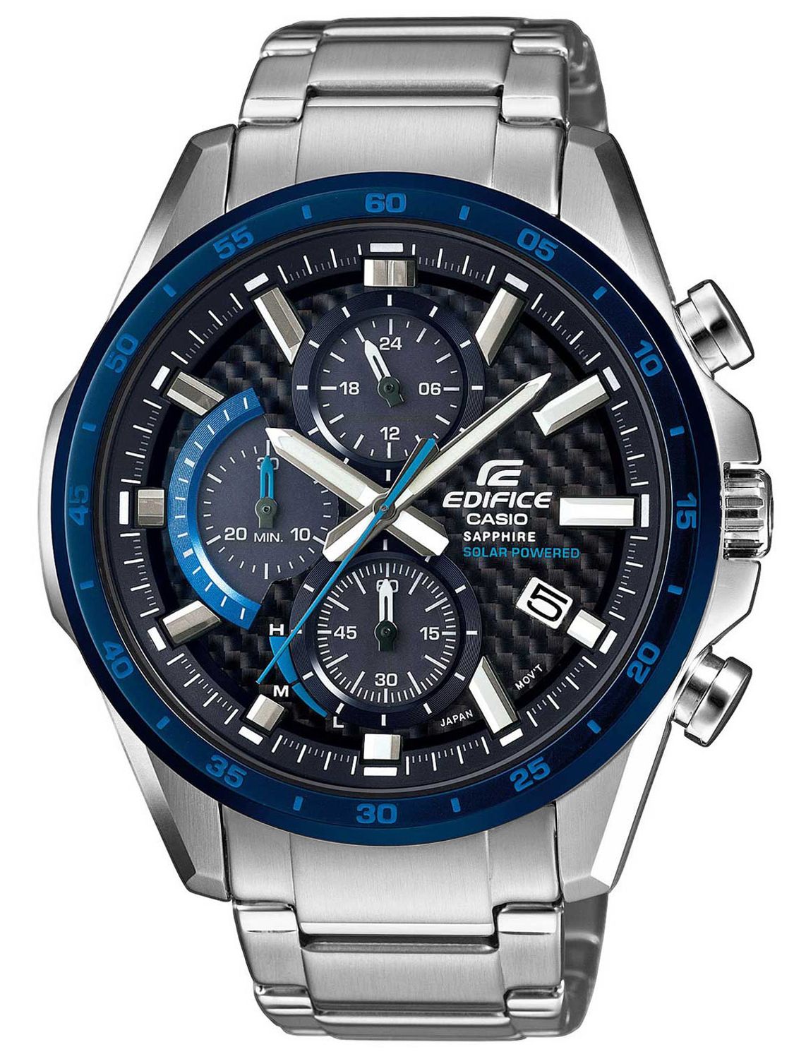 casio edifice sapphire crystal solar powered