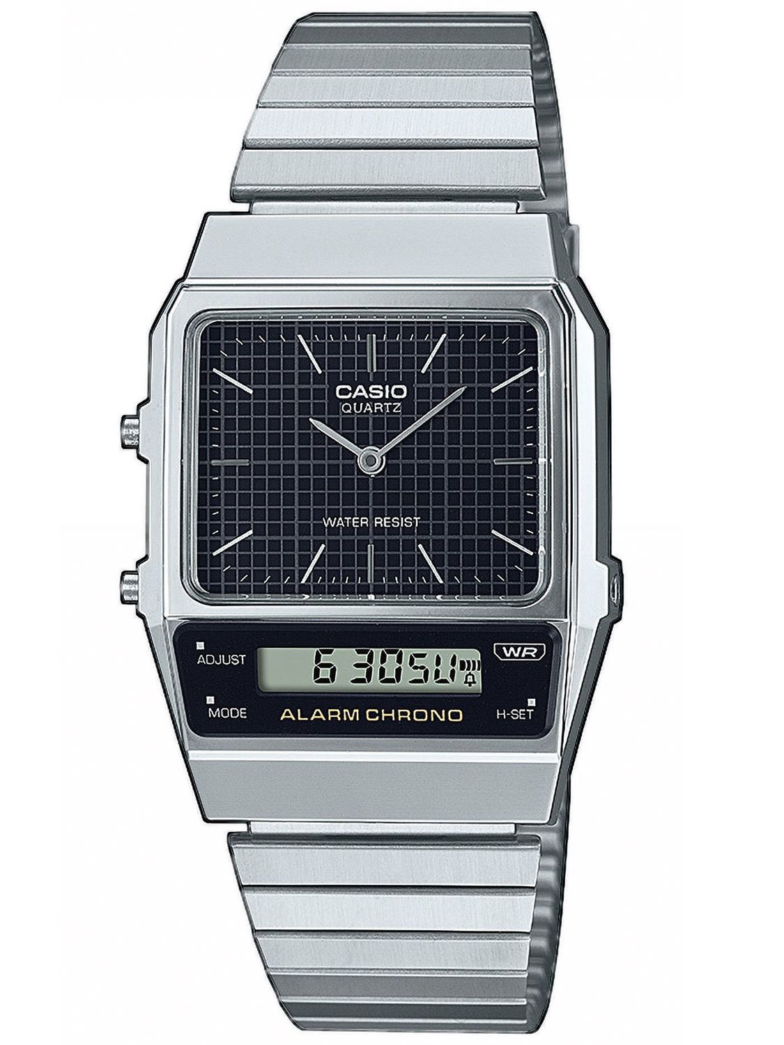 Casio Vintage Edgy Armbanduhr Schwarz AQ-800E-1AEF • uhrcenter