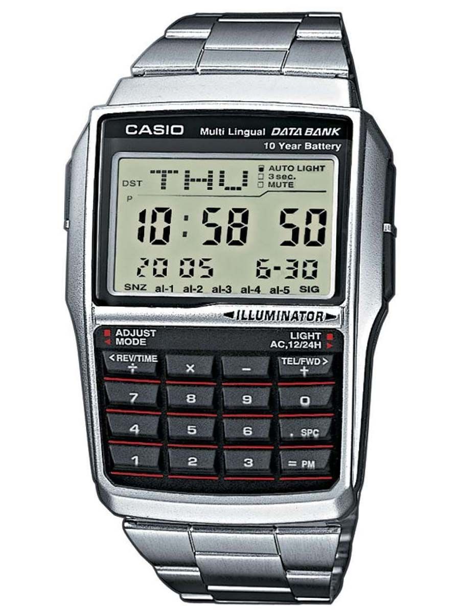 Casio Armbanduhr Digitaluhr Kalkulator DBC-32D-1AES • uhrcenter