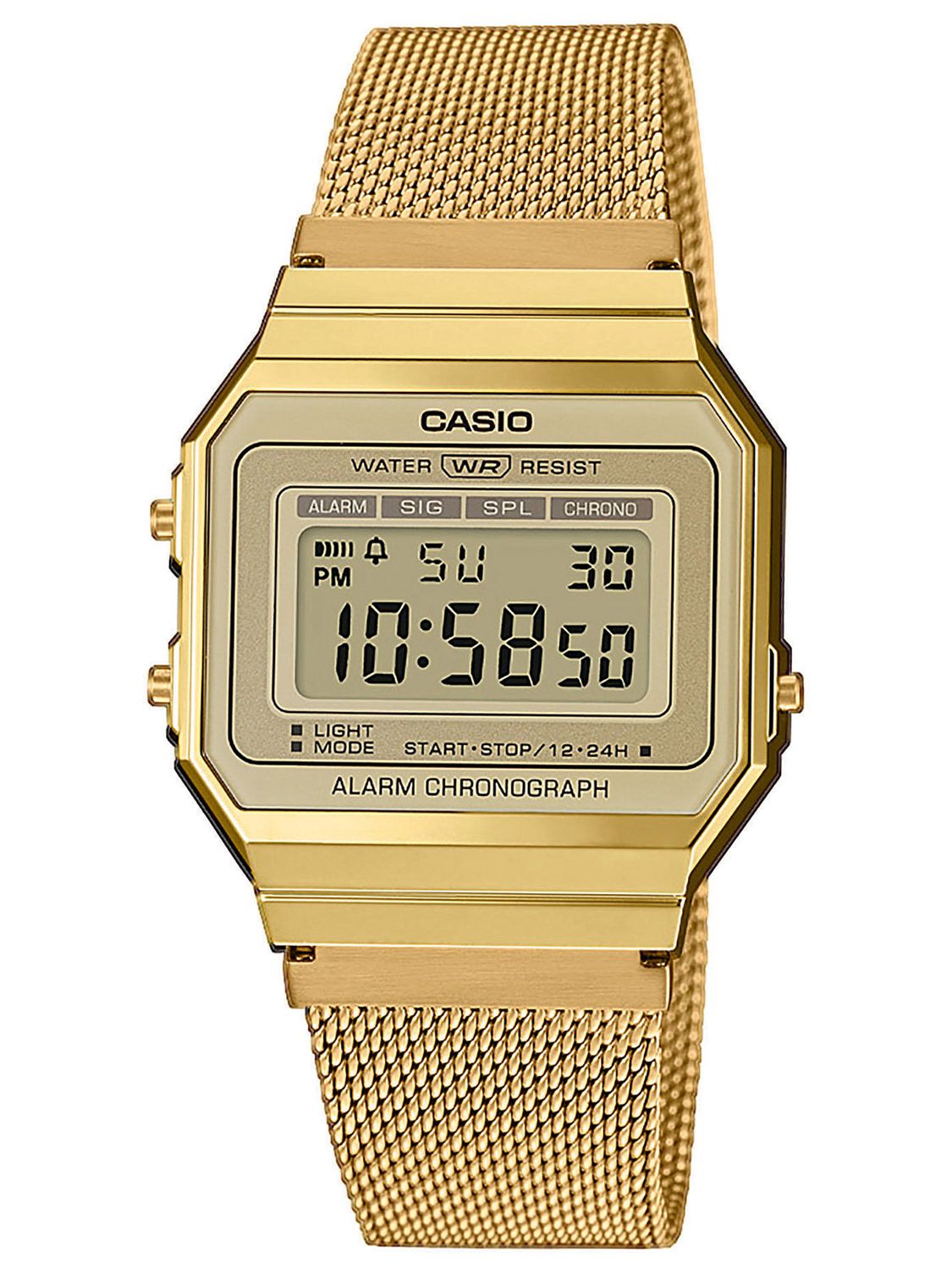 casio gold classic digital watch