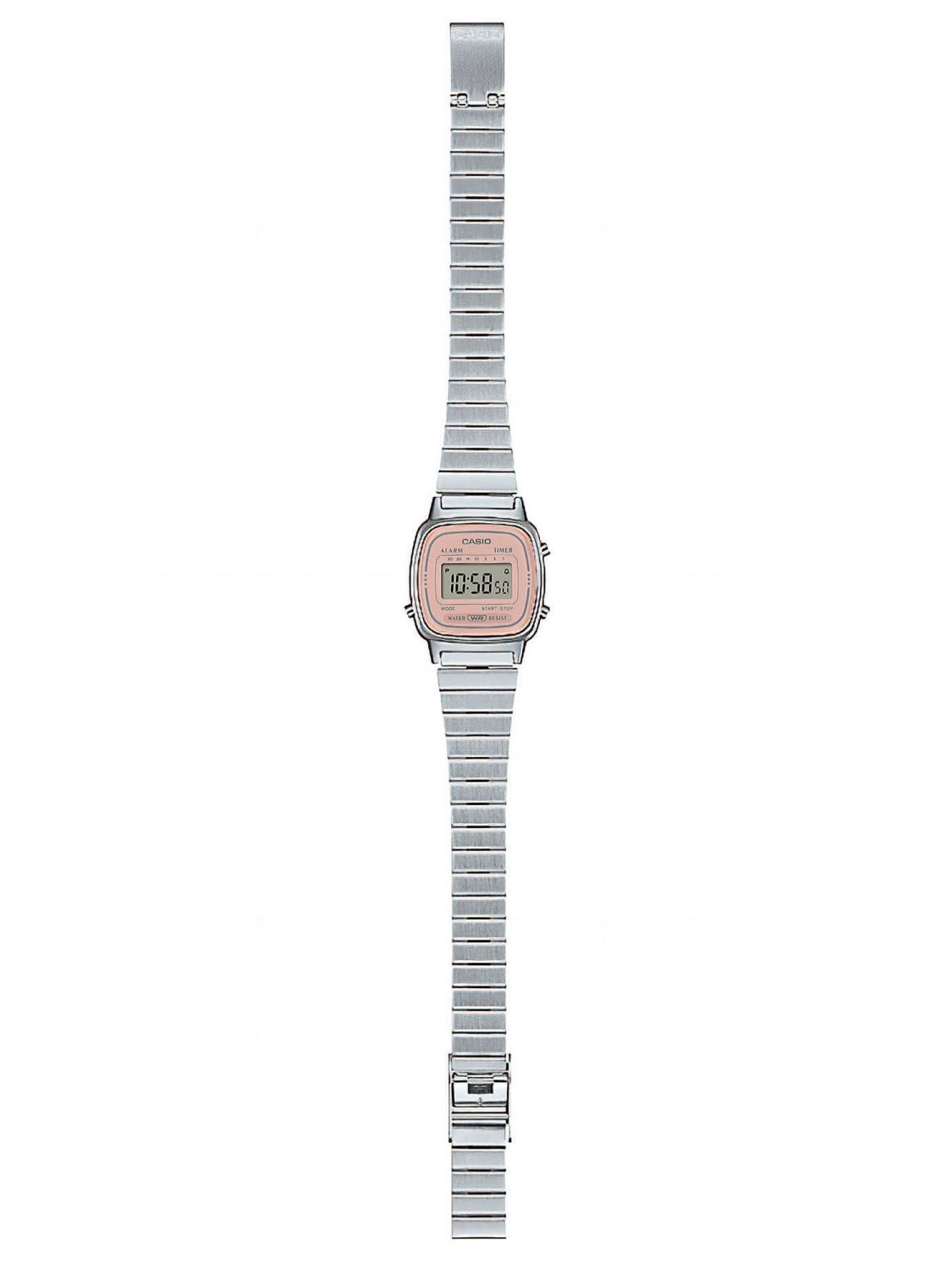 Casio Vintage Mini Women's Digital Watch Silver/Pink LA670WEA-4A2EF •  uhrcenter