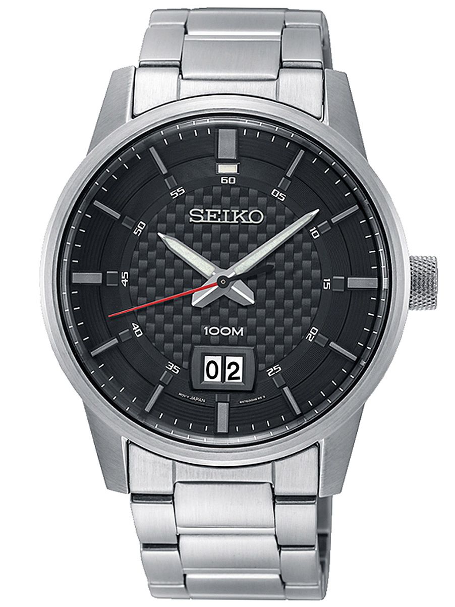 Seiko Sur269p1 Herren Armbanduhr Mit Grossdatum