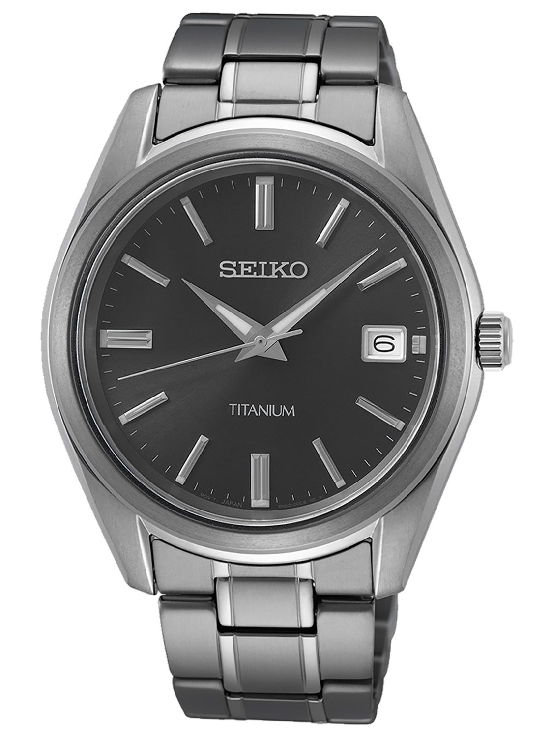 SEIKO SUR375P1 Men's Watch Titanium Anthracite