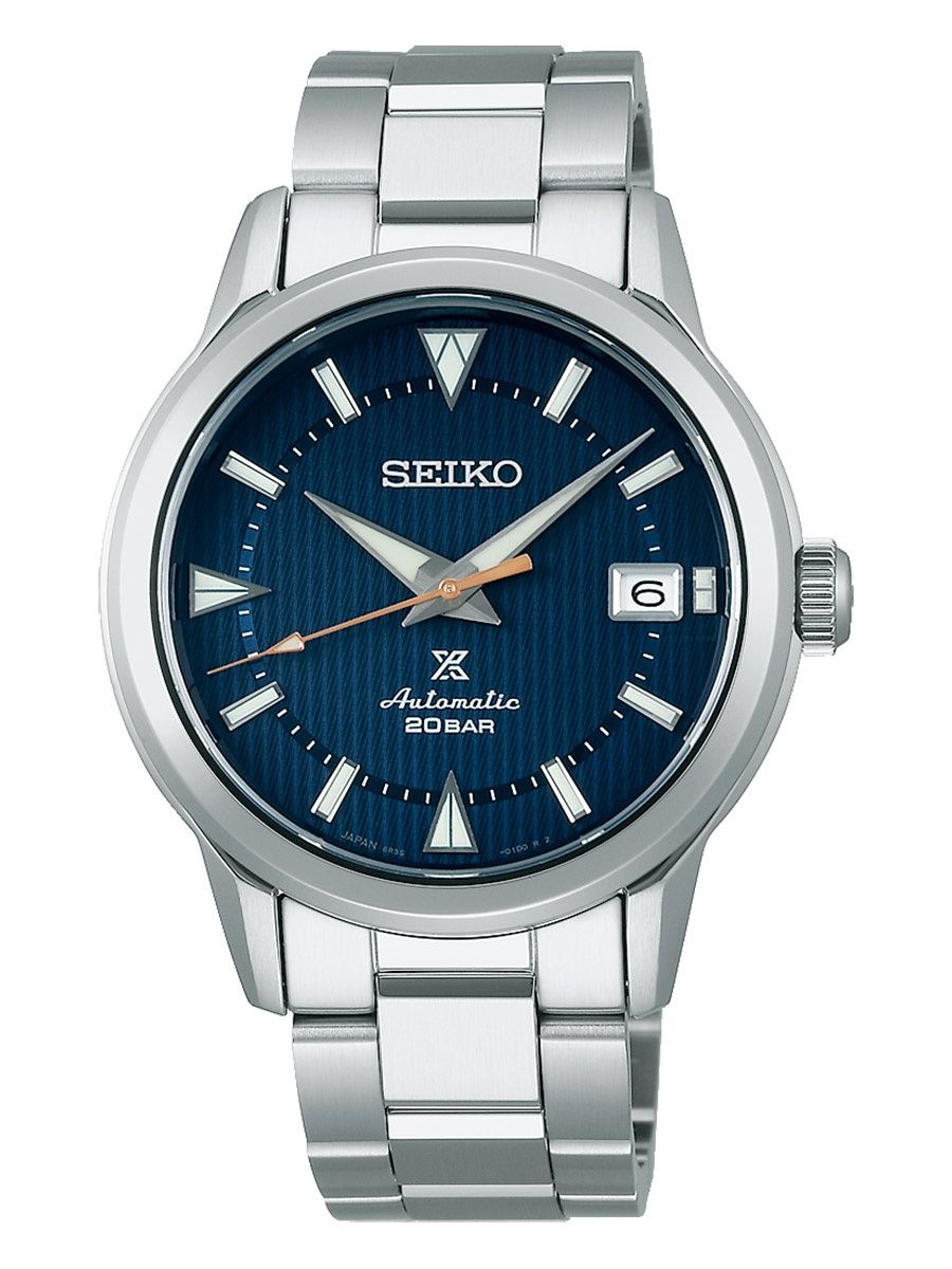 SEIKO SPB249J1 Prospex Land Wristwatch Alpinist Steel/Blue