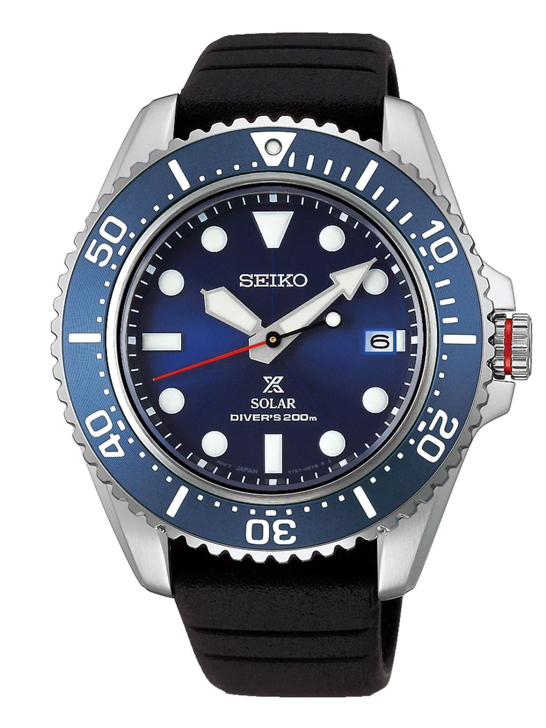 Seiko SNE593P1 Prospex Sea Men's Solar Diving Watch Blue