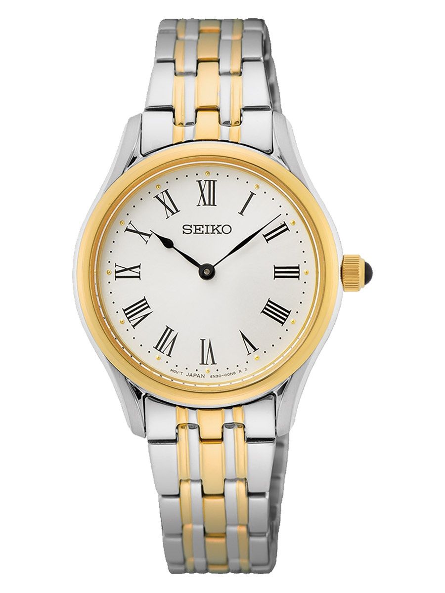 Seiko SWR070P1 Ladies' Quartz Watch with Sapphire Crystal