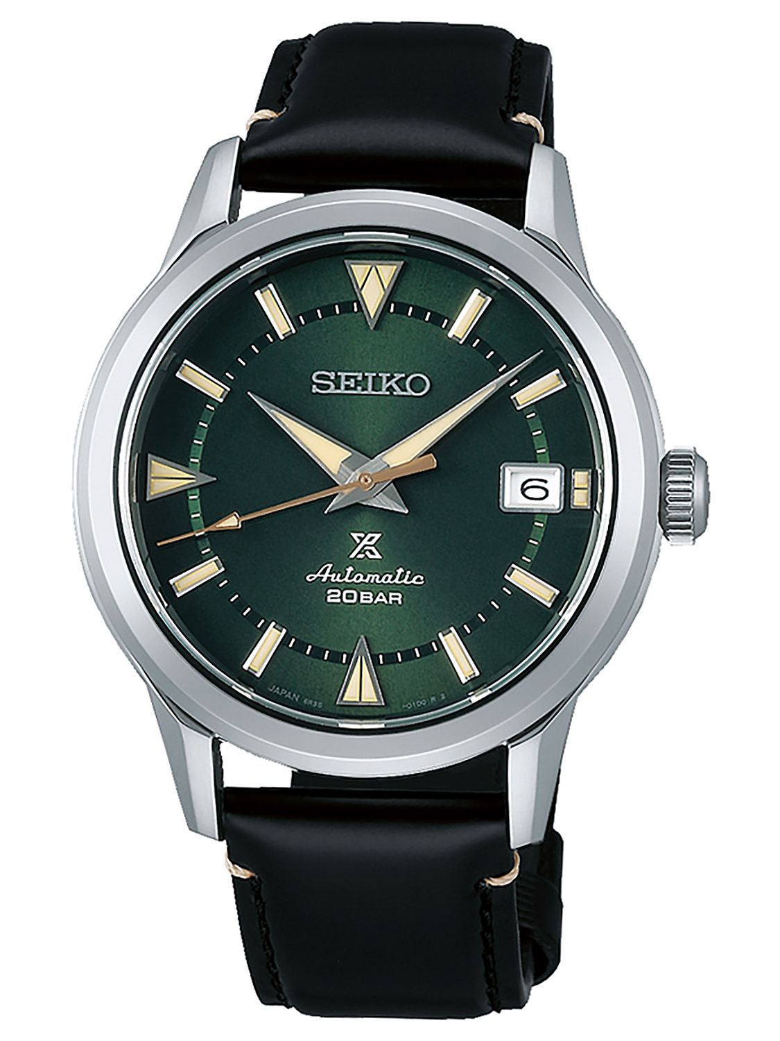 SEIKO SPB245J1 Prospex Land Wristwatch Alpinist Black/Green