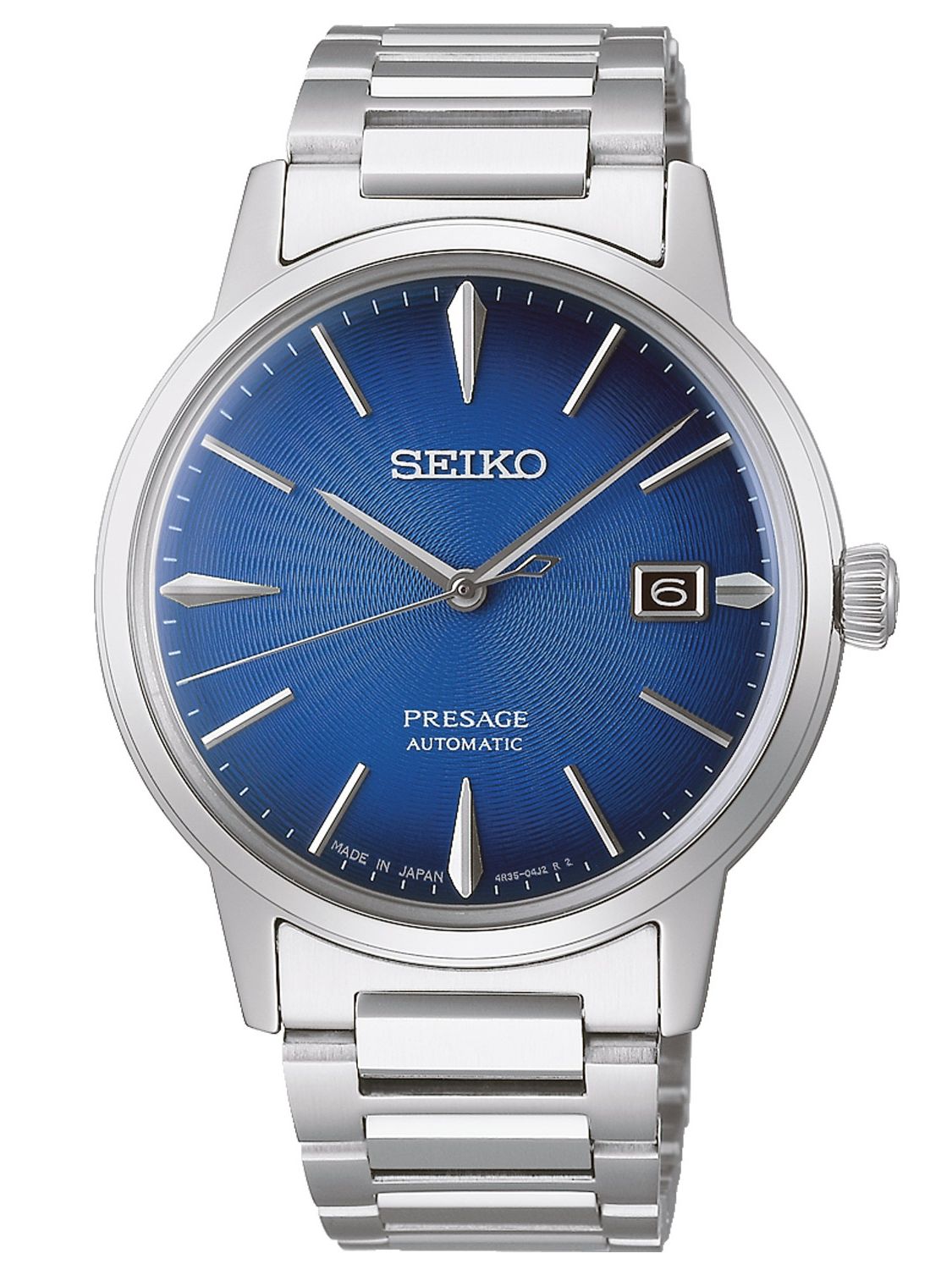Seiko SRPJ13J1 Presage Automatic Men's Watch Cocktail Time Blue
